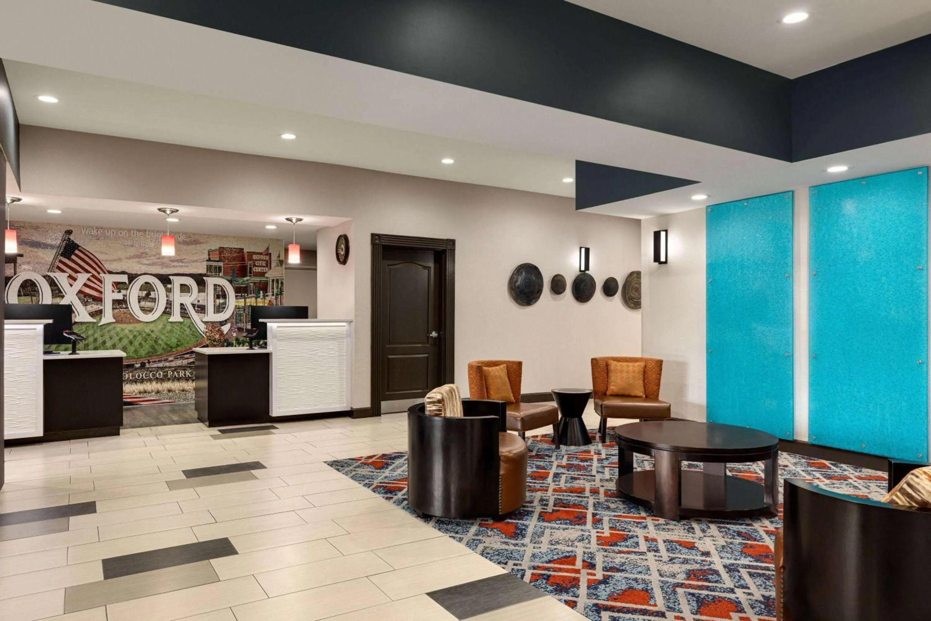 Lobby or reception in La Quinta by Wyndham Oxford - Anniston