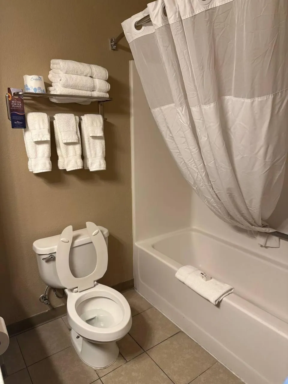 Shower in Baymont by Wyndham Lawrenceburg