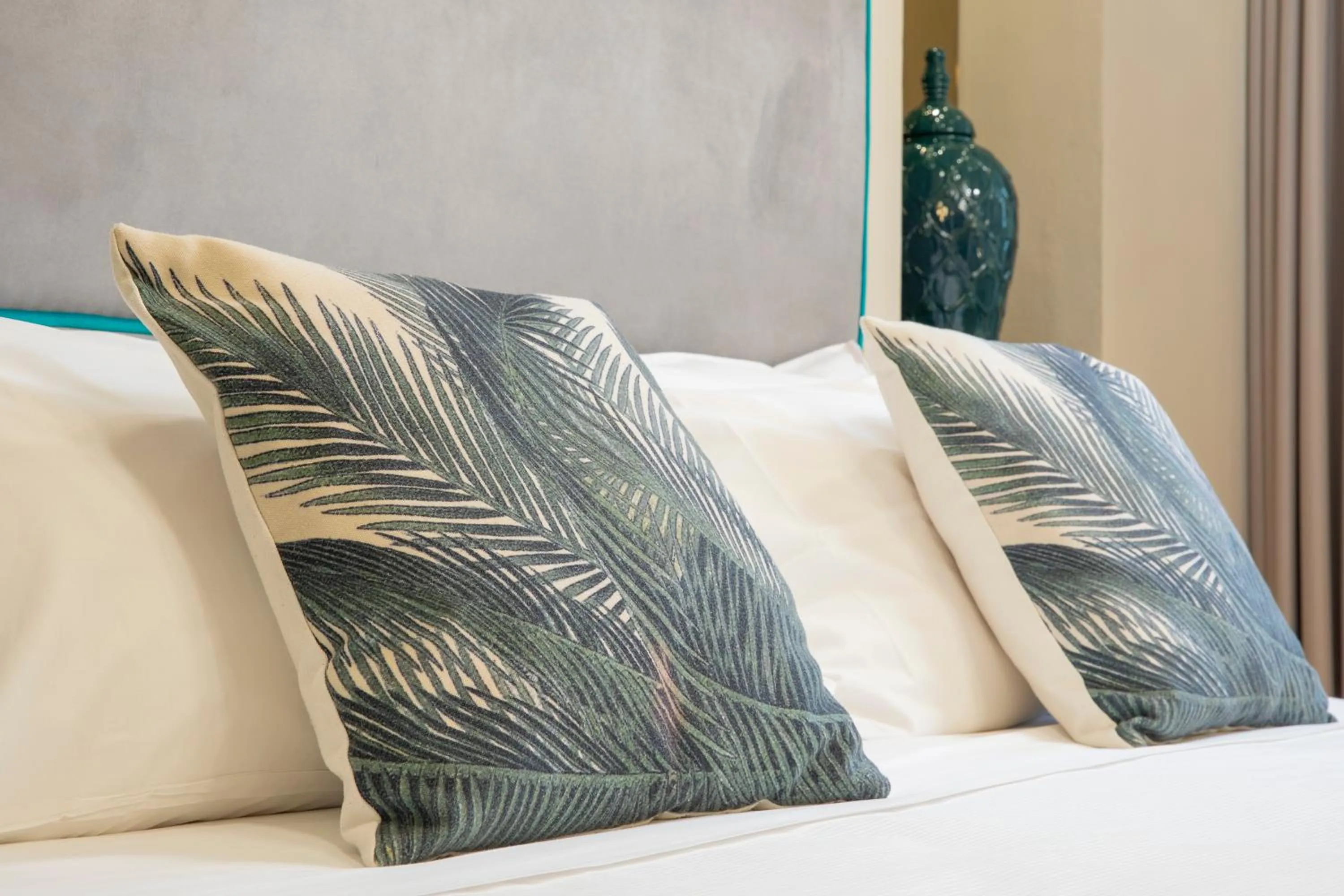 Bed in Ricasoli Garden Relais