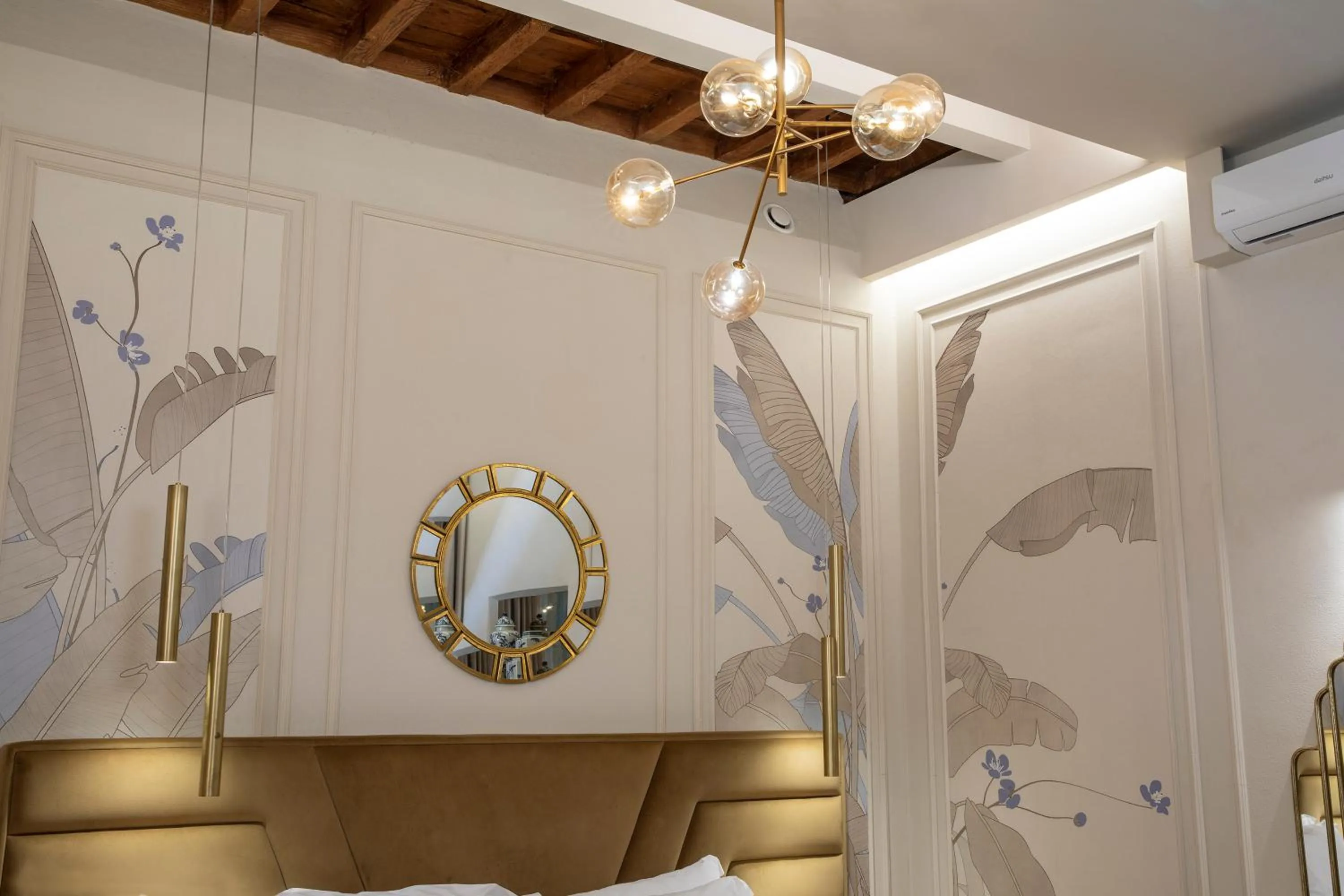 Decorative detail in Ricasoli Garden Relais