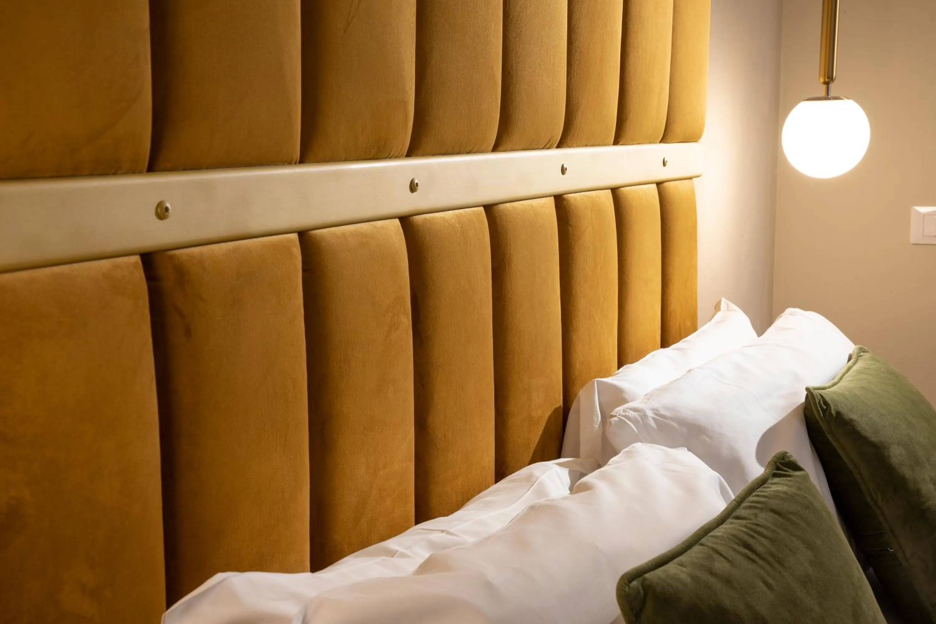 Bed in Ricasoli Garden Relais