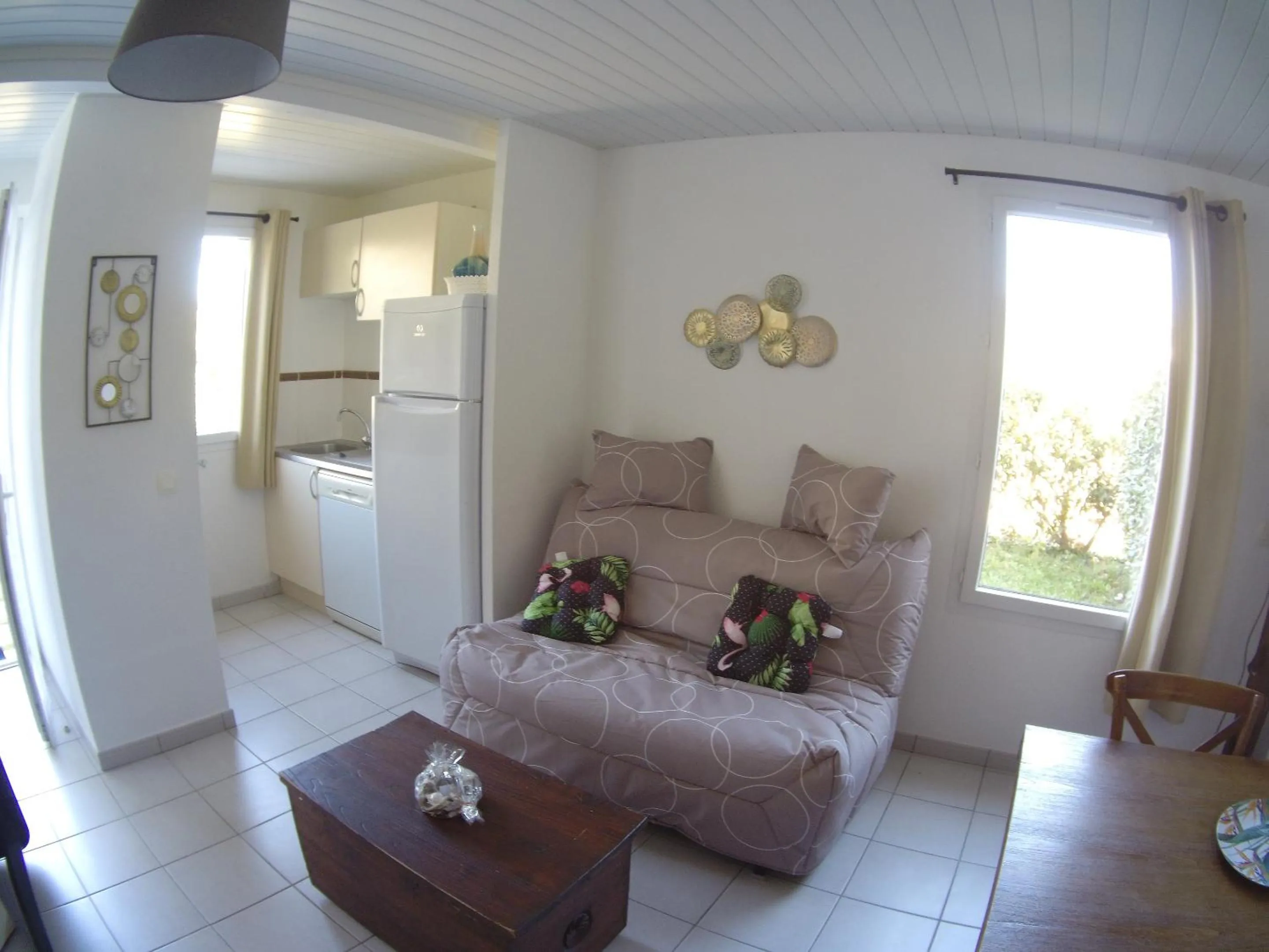 Living room in La Pointe du Soleil