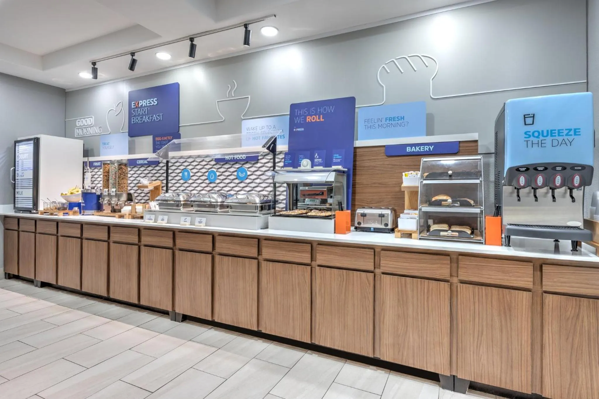 Breakfast in Holiday Inn Express and Suites Granbury by IHG