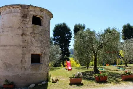 Garden view in La Collina sul Mare