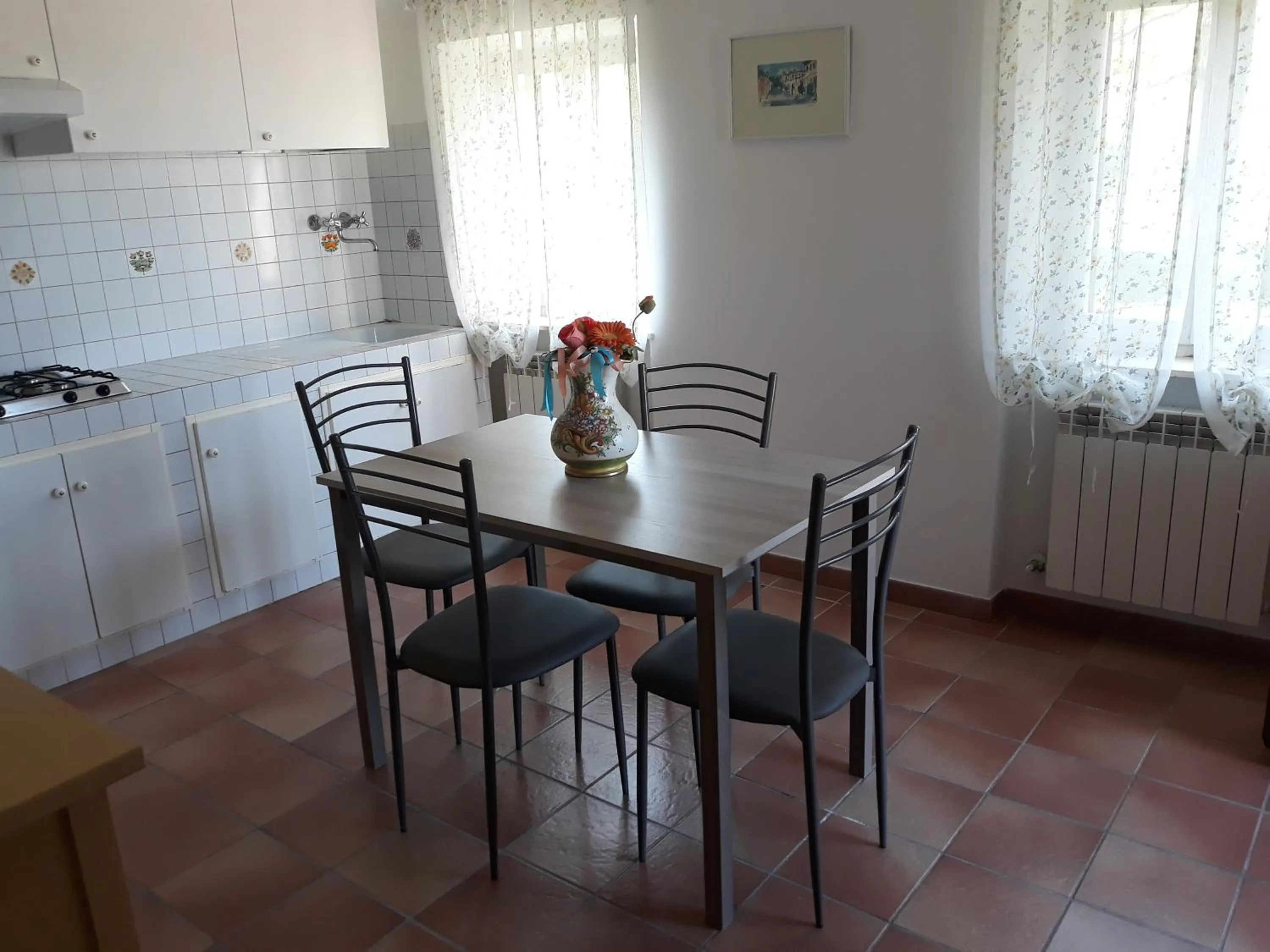 Dining area in La Collina sul Mare