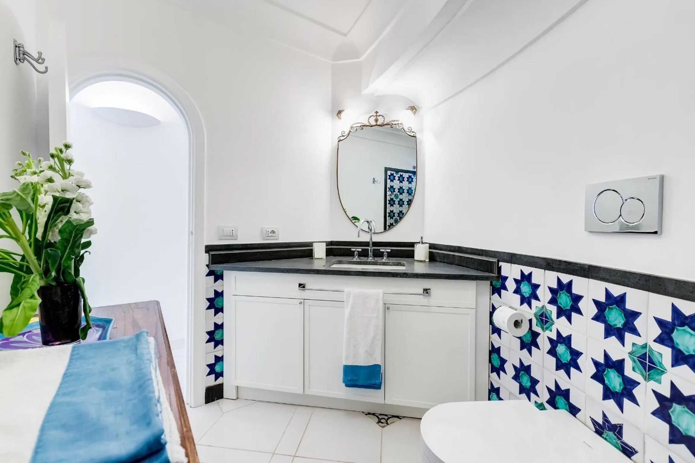 Bathroom in Torre Silja