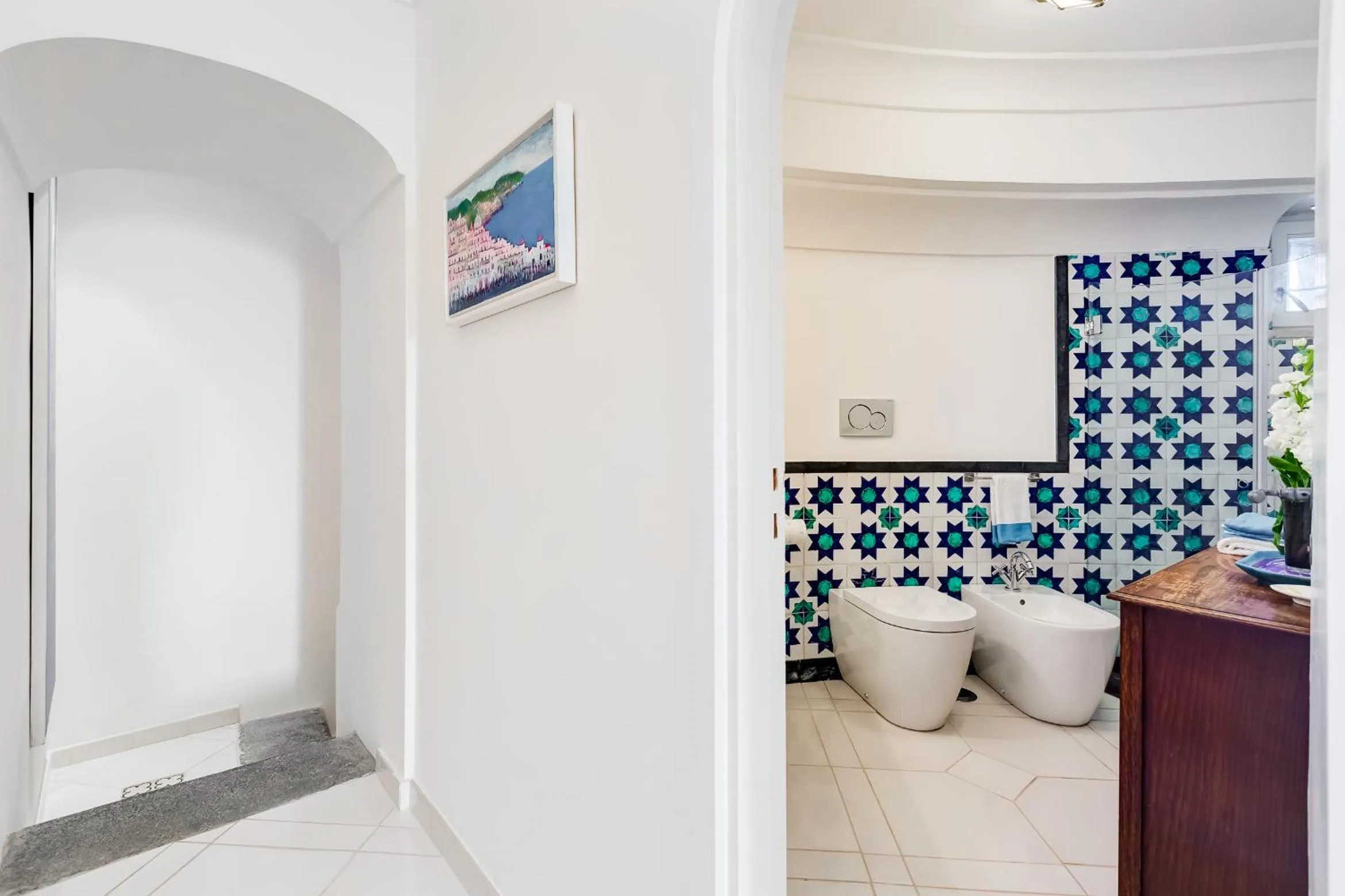 Bathroom in Torre Silja