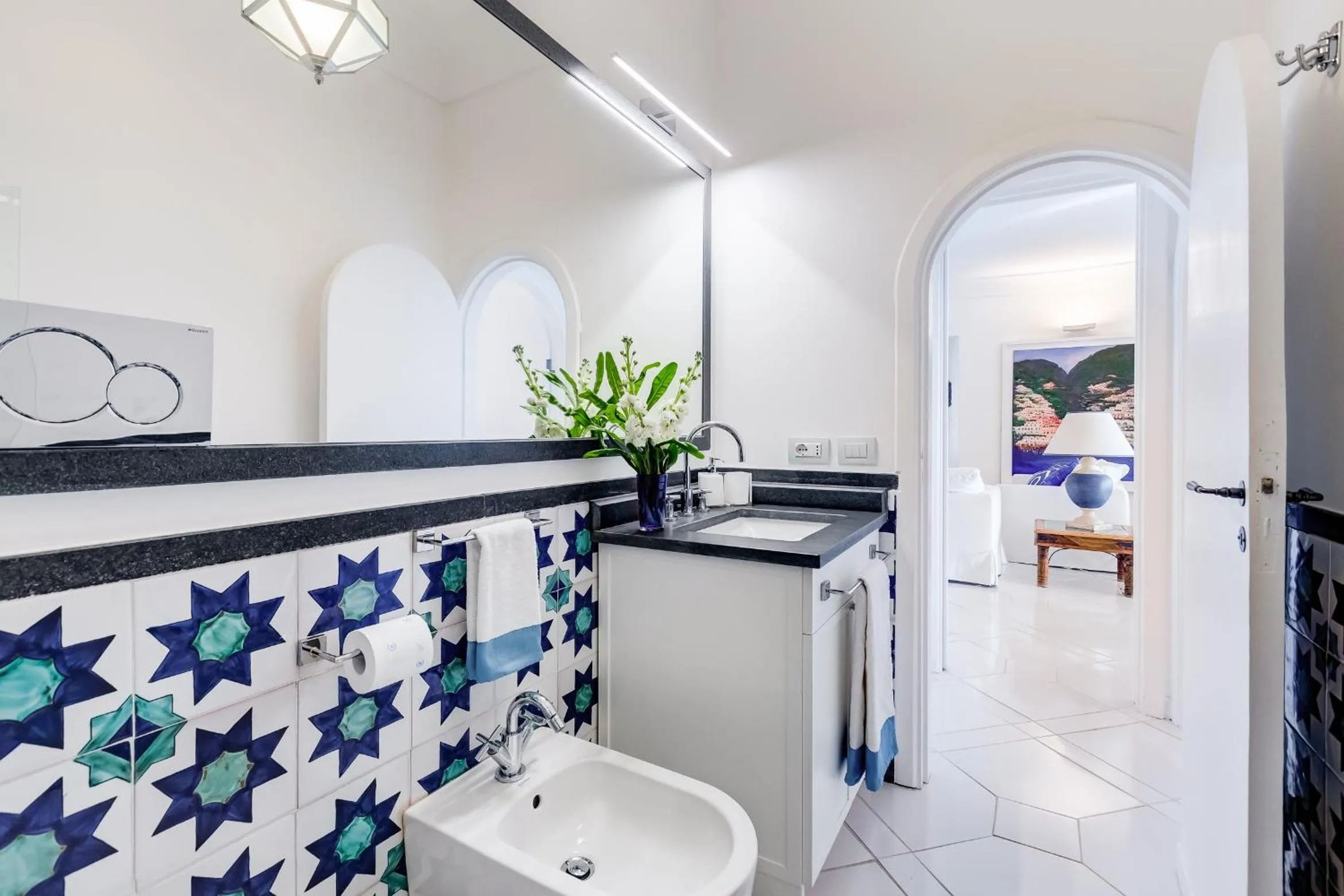 Bathroom in Torre Silja