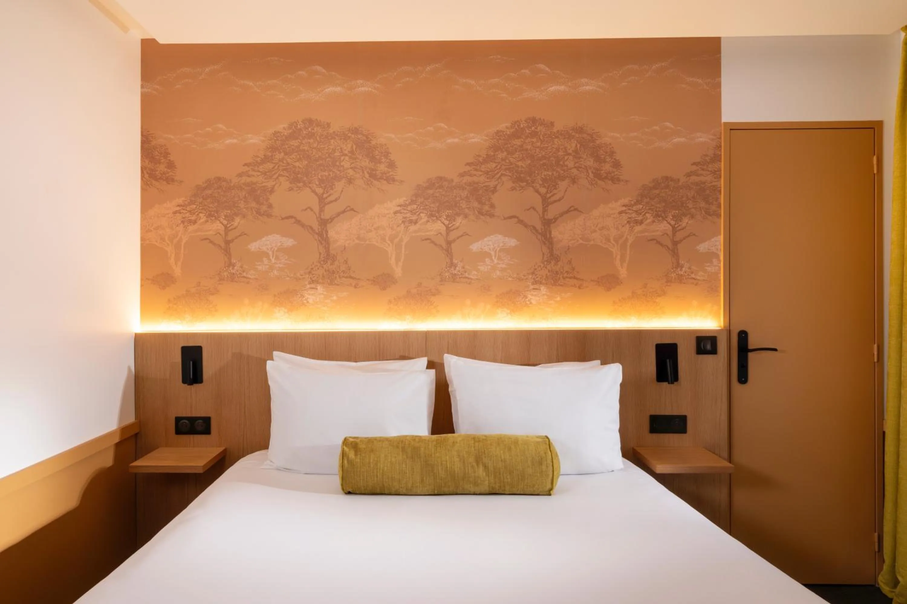 Bed in Hôtel WYLD Saint Germain