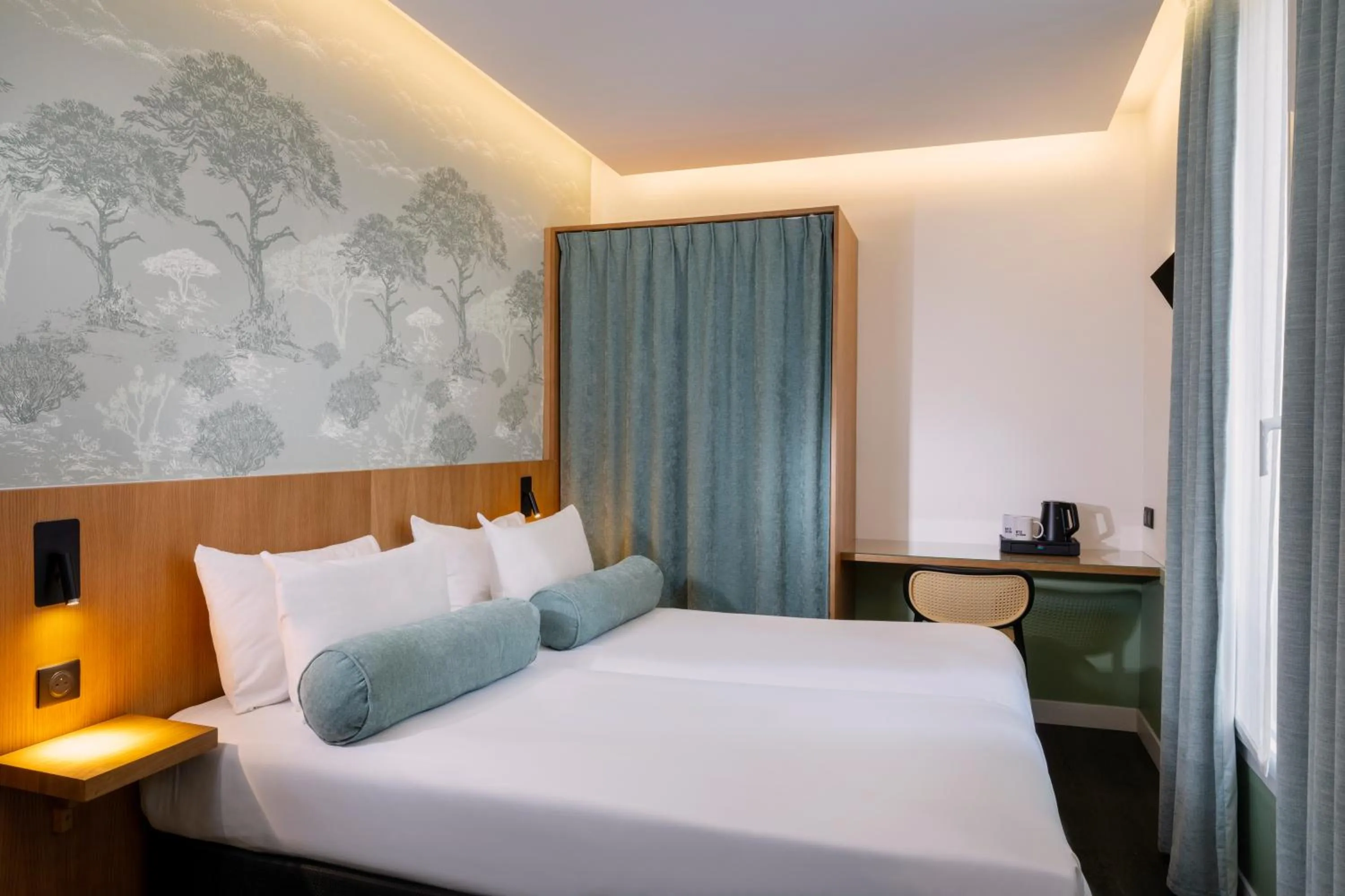 Bed in Hôtel WYLD Saint Germain