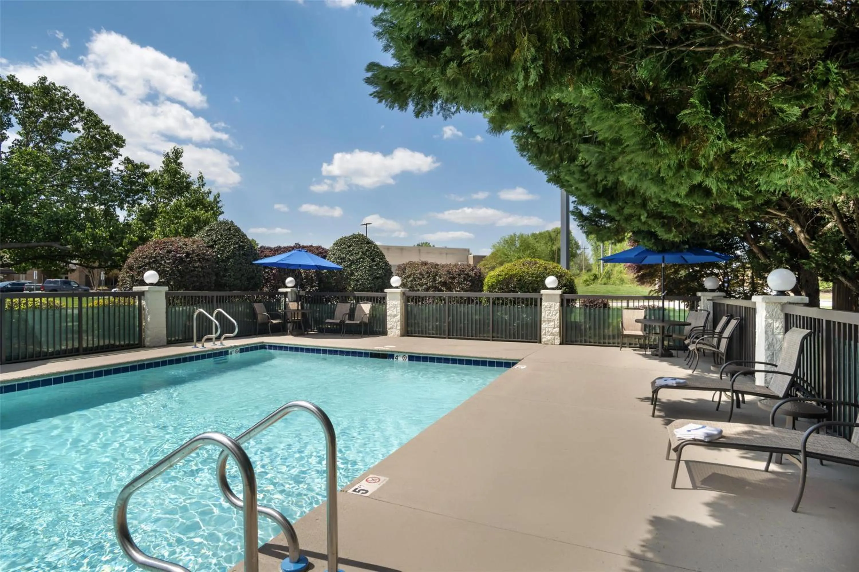 Pool view in Best Western Inn & Suites Monroe