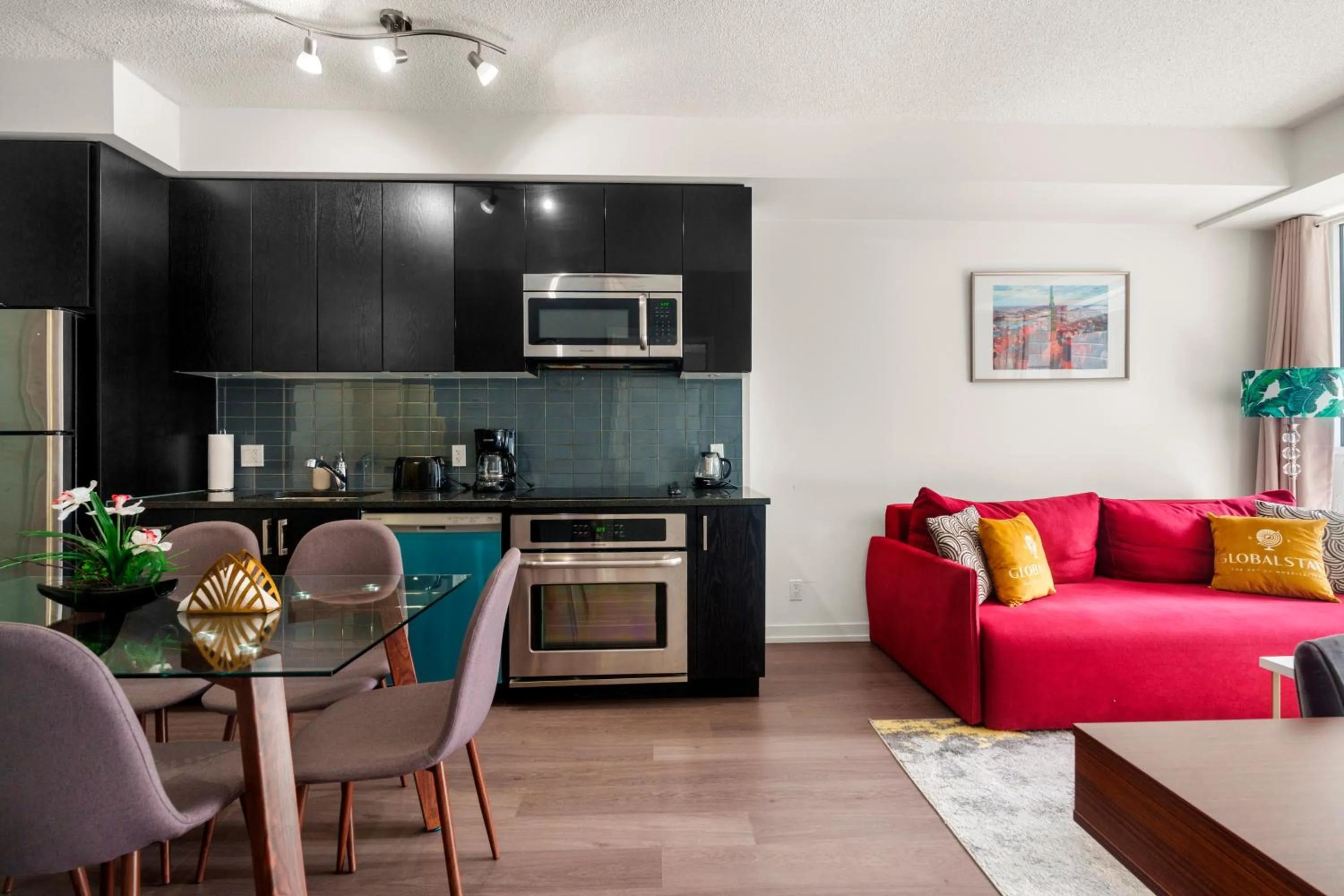 Kitchen or kitchenette in Modern Lillian St Apartments by GLOBALSTAY