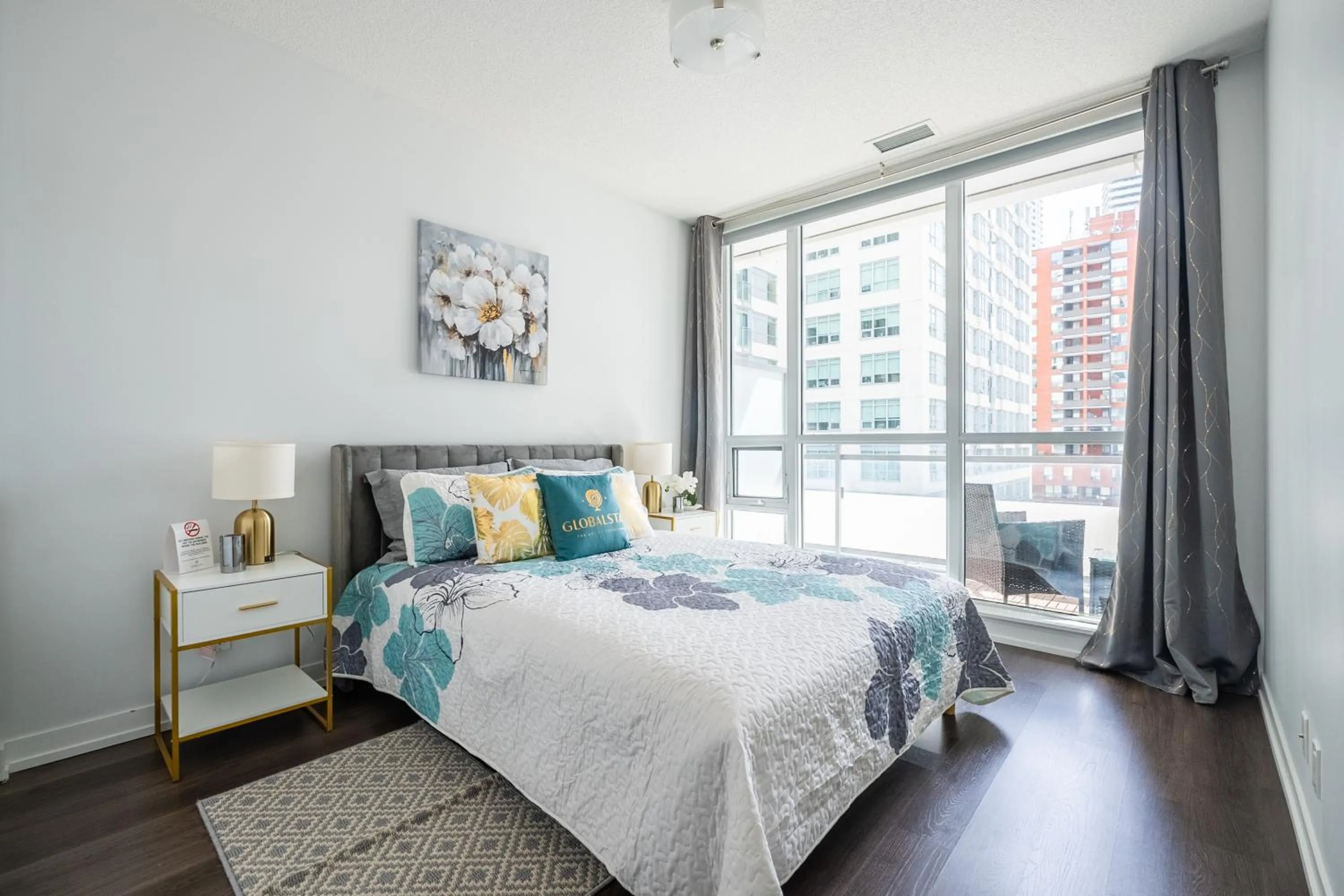 Bed in Modern Lillian St Apartments by GLOBALSTAY