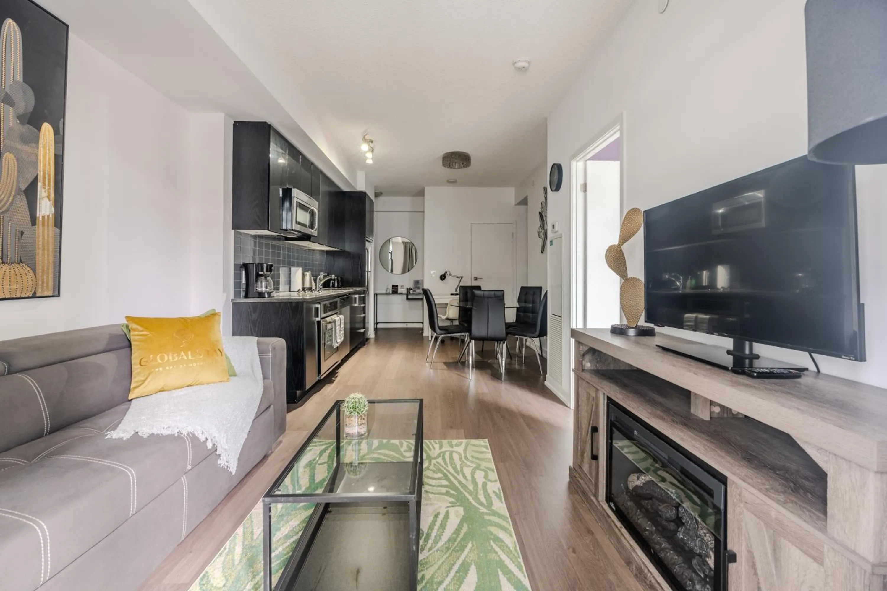 Living room in Modern Lillian St Apartments by GLOBALSTAY