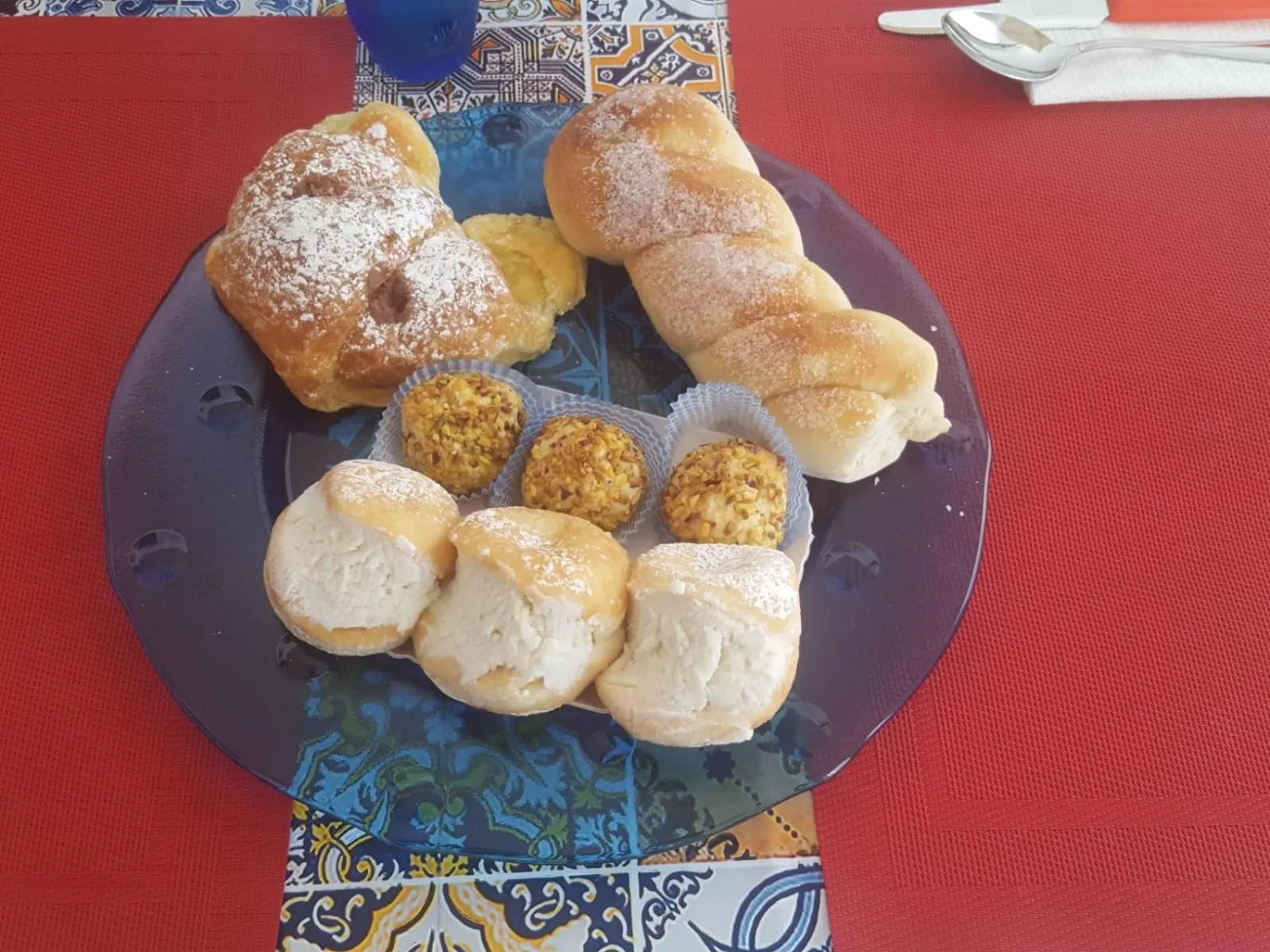 Italian breakfast in B&B Stella Maris Trapani Centro