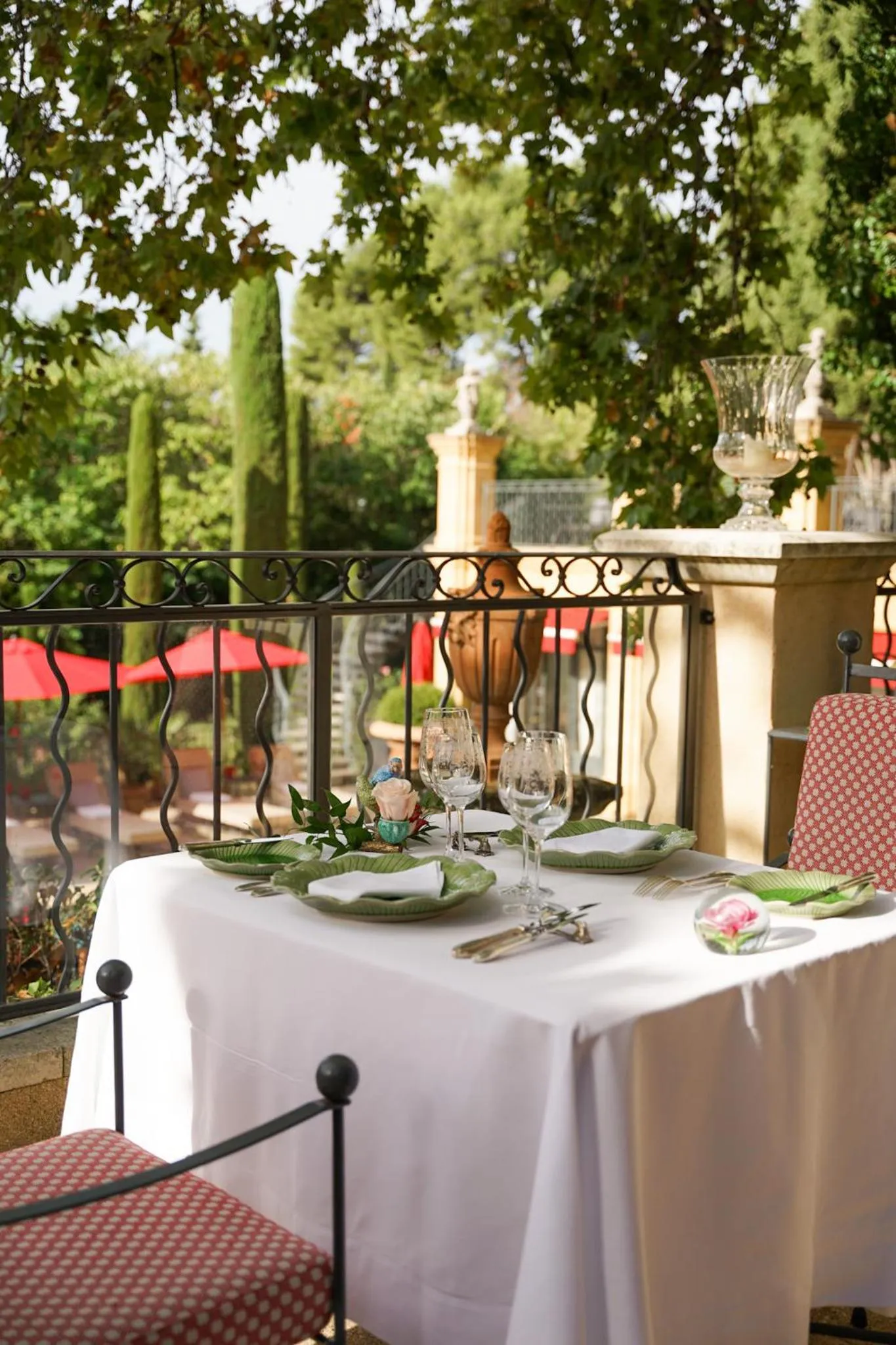 Restaurant/places to eat in Villa Gallici Hôtel & Spa