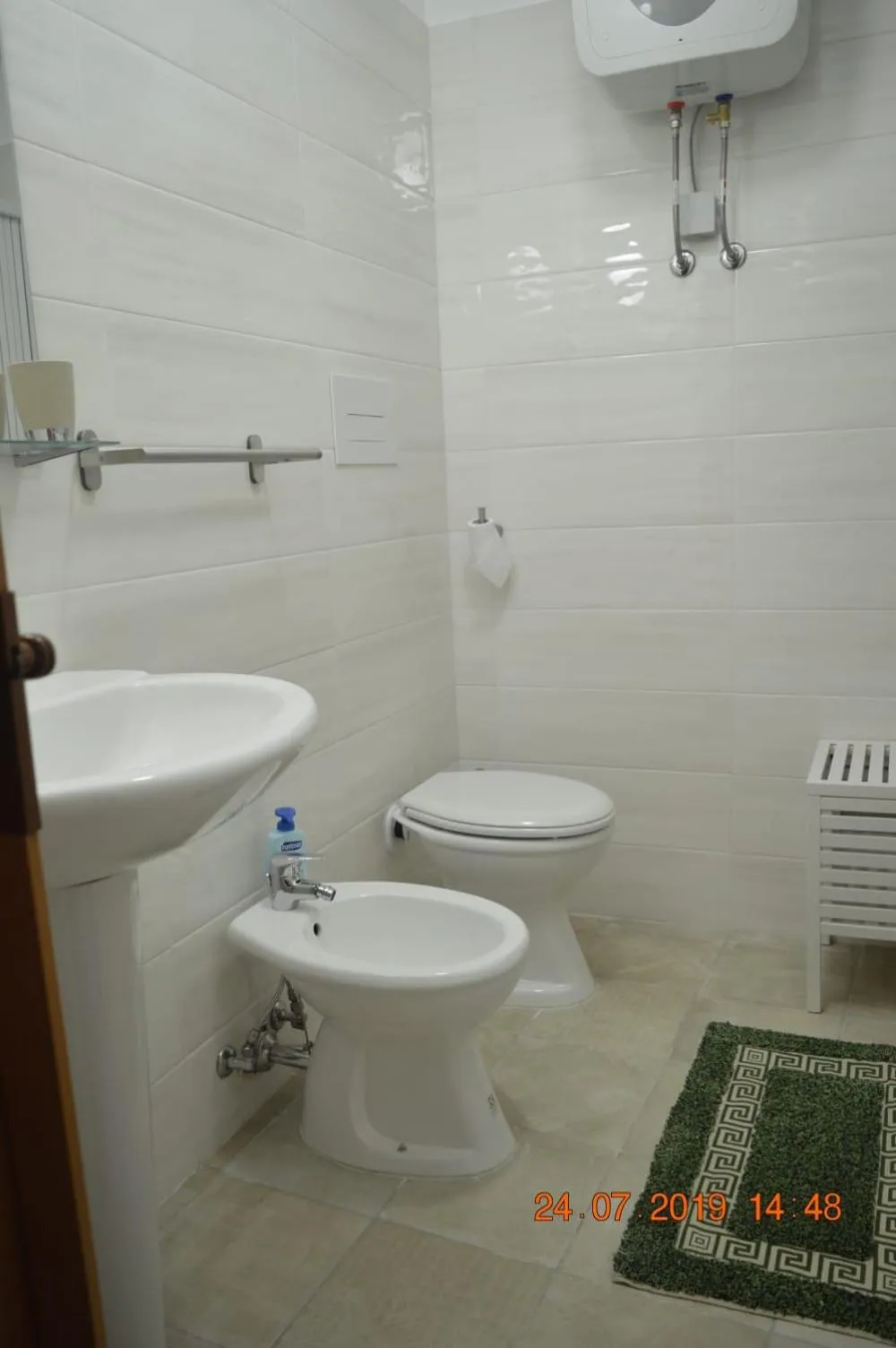 Bathroom in Il Cavalliere Bed & breakfast