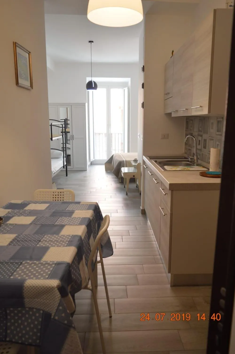 Kitchen or kitchenette in Il Cavalliere Bed & breakfast