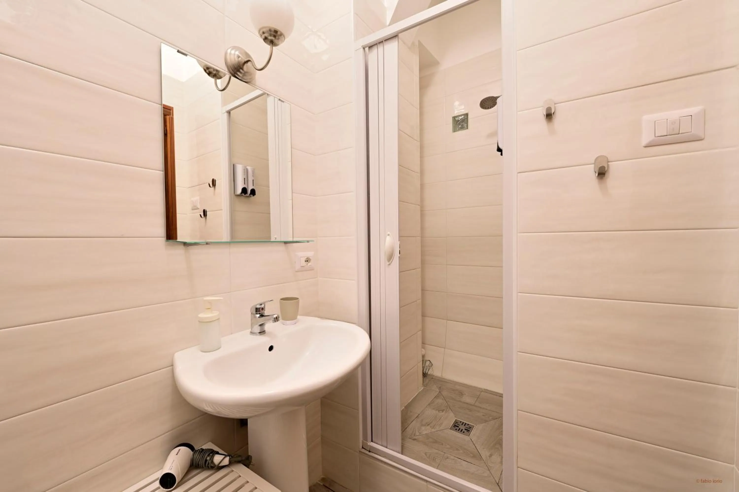 Bathroom in Il Cavalliere Bed & breakfast