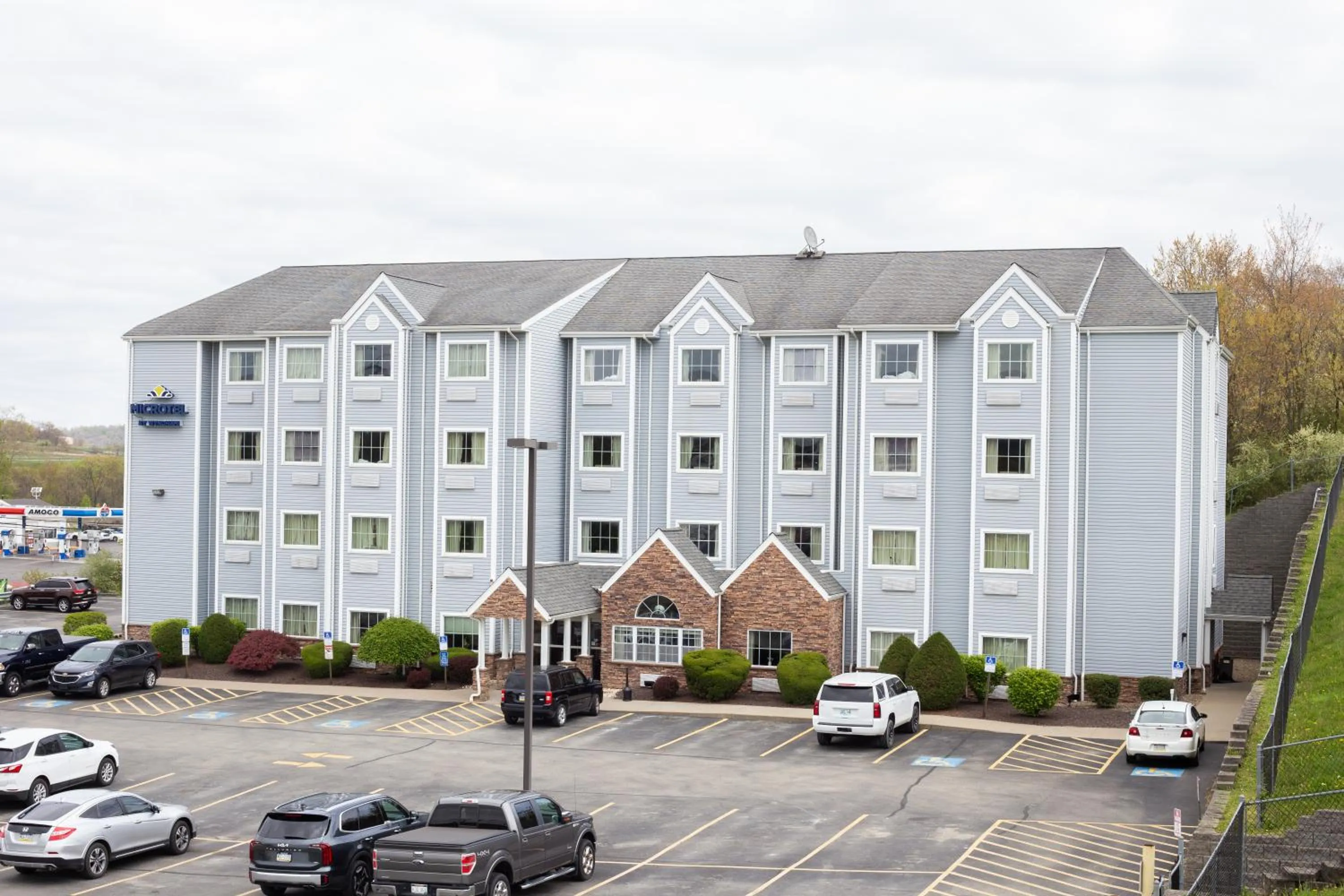 Property building in Microtel Inn & Suites by Wyndham Waynesburg