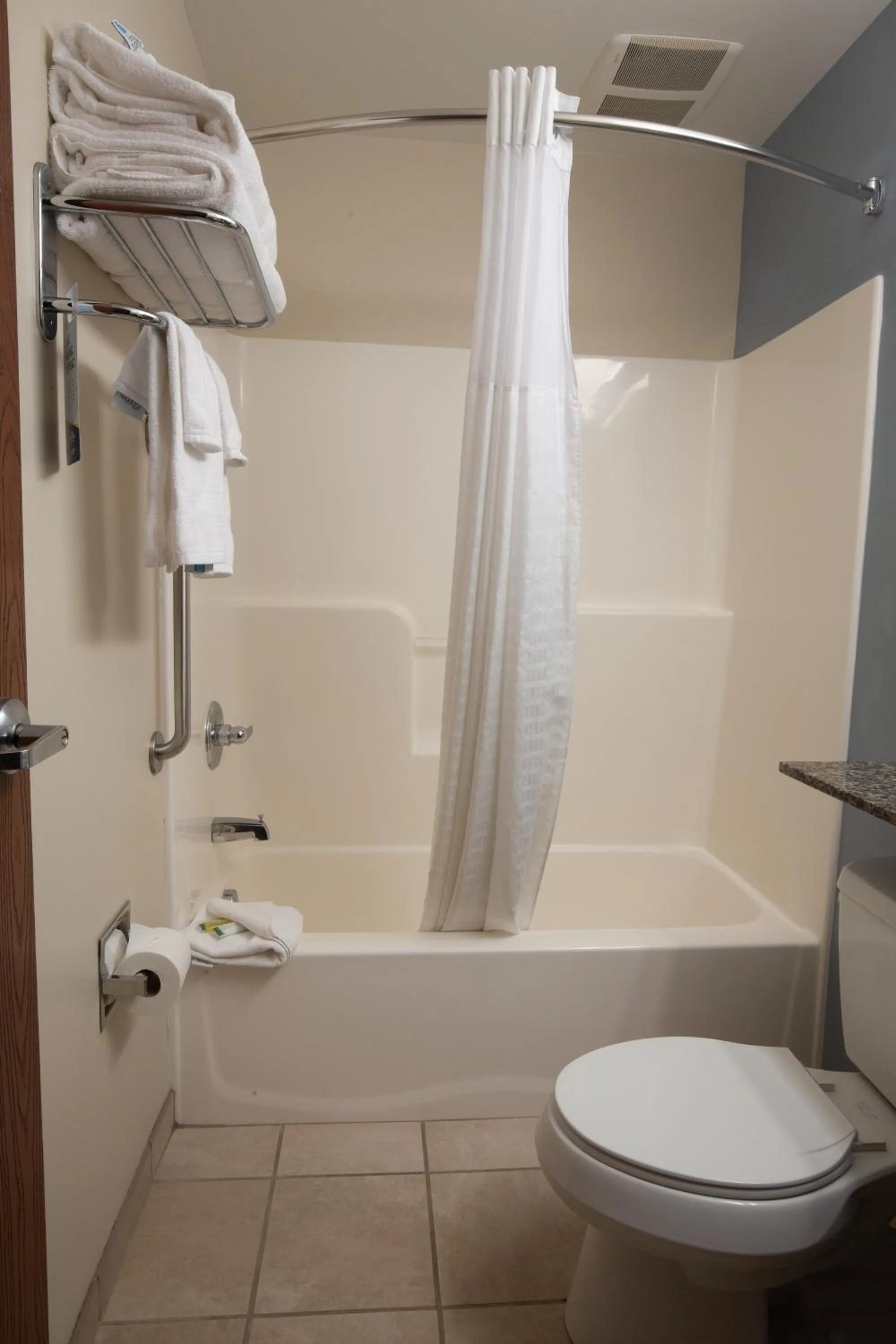 Toilet in Microtel Inn & Suites by Wyndham Waynesburg