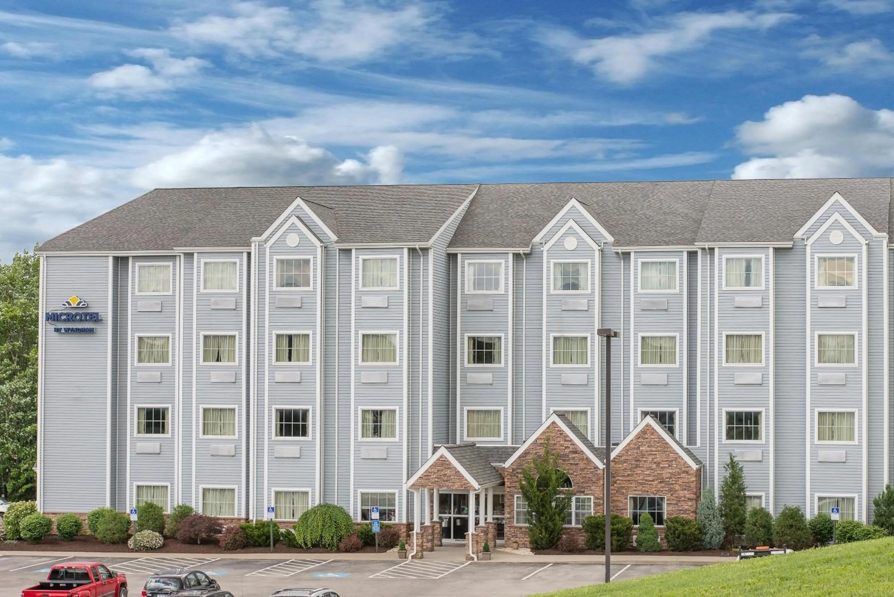 Property building in Microtel Inn & Suites by Wyndham Waynesburg