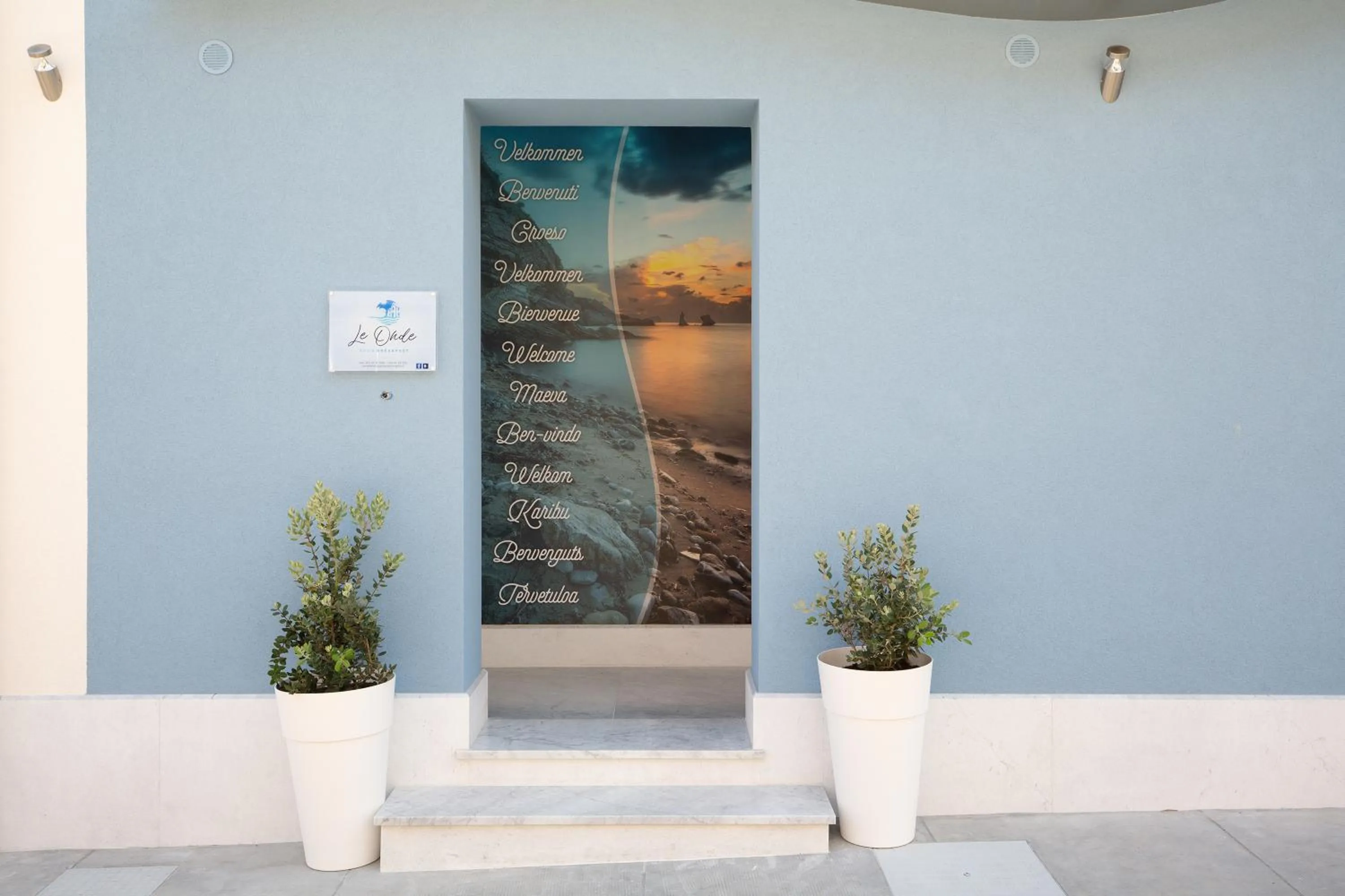 Facade/entrance in b&b le onde praiola