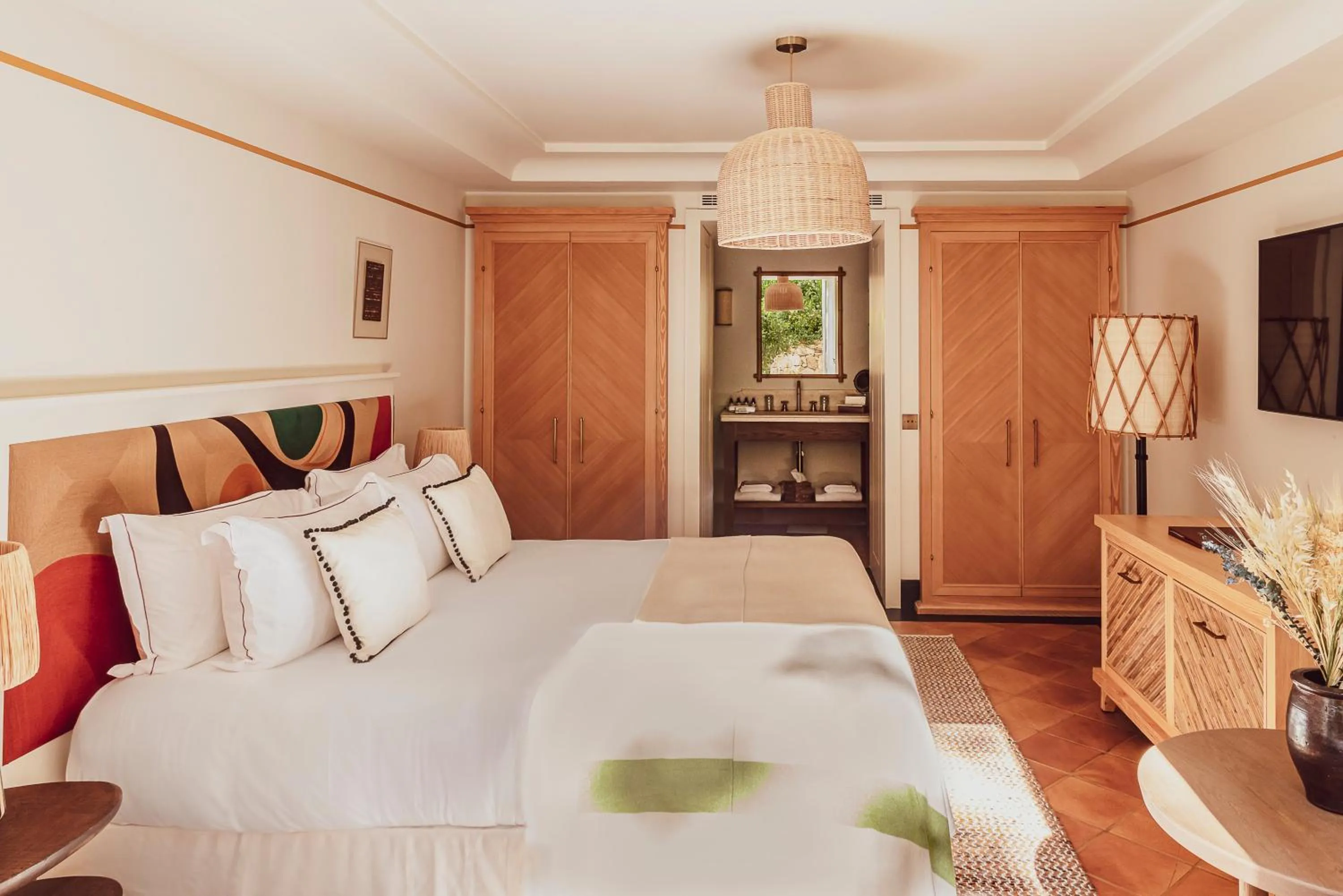 Photo of the whole room, Bed in Hotel Lou Pinet