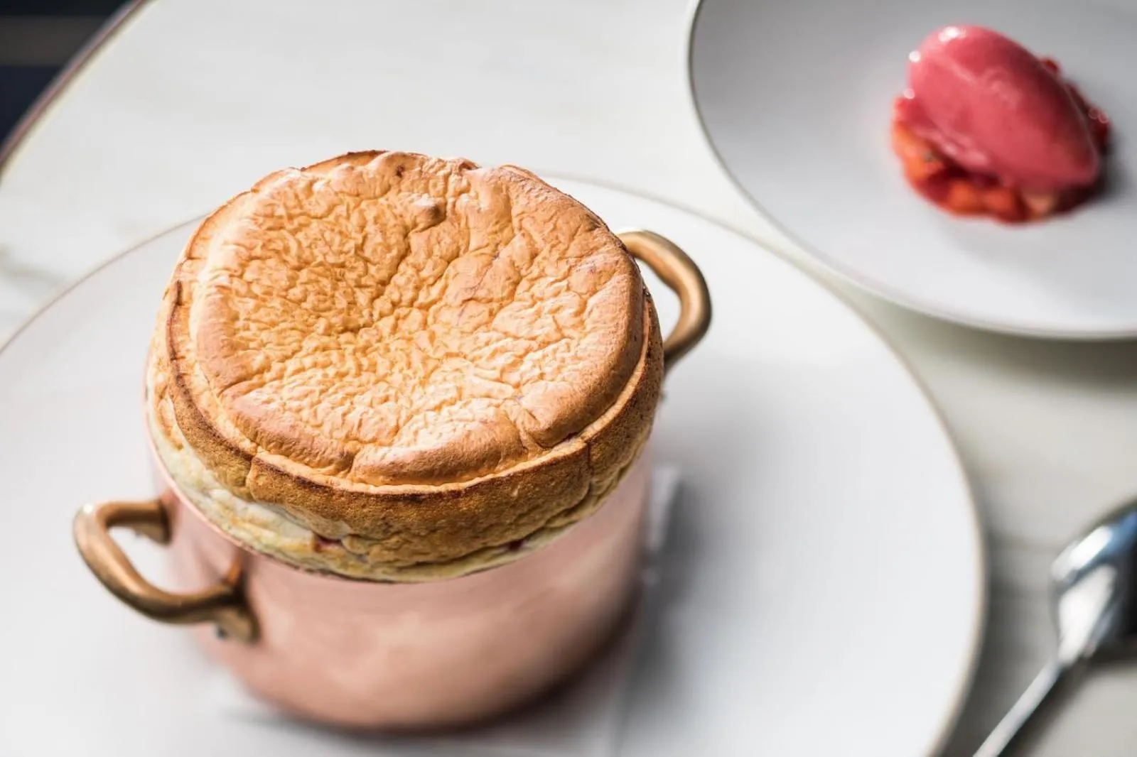 Food close-up in Hotel Lou Pinet