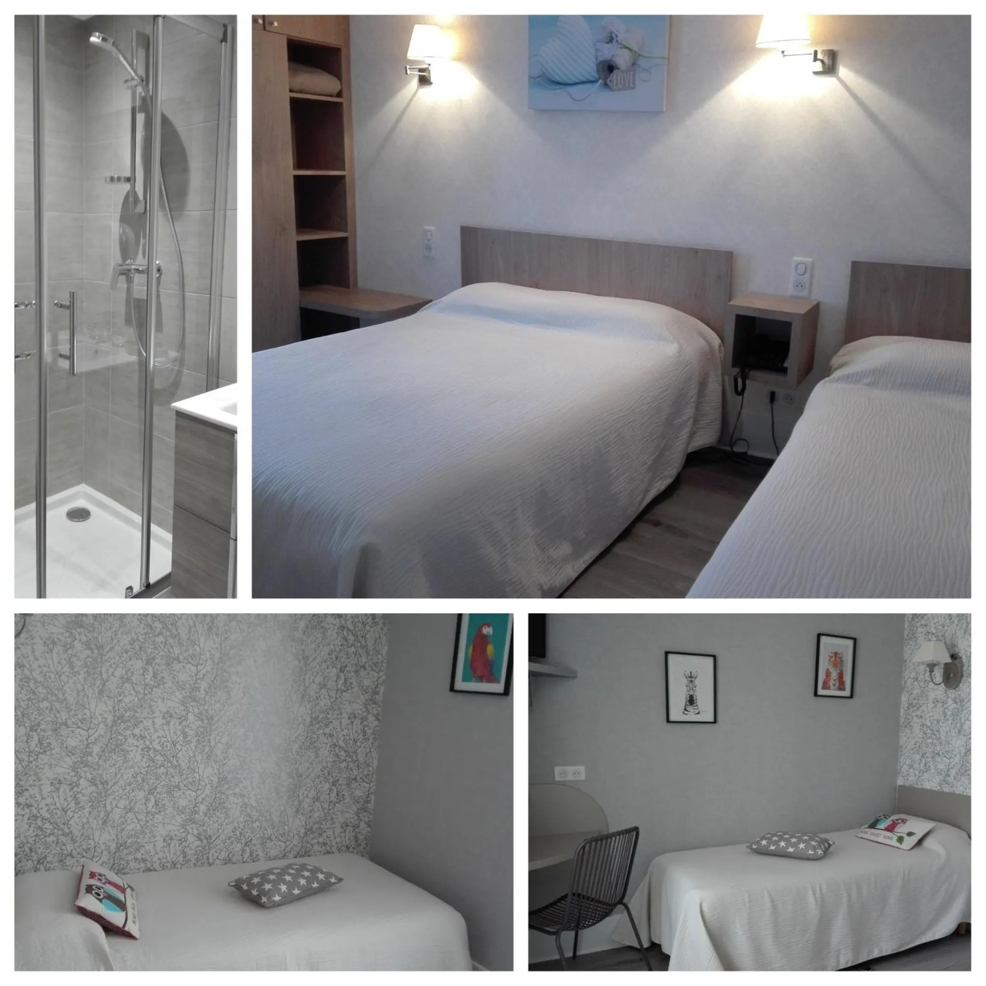 Family, Bed in Beaune Hôtel