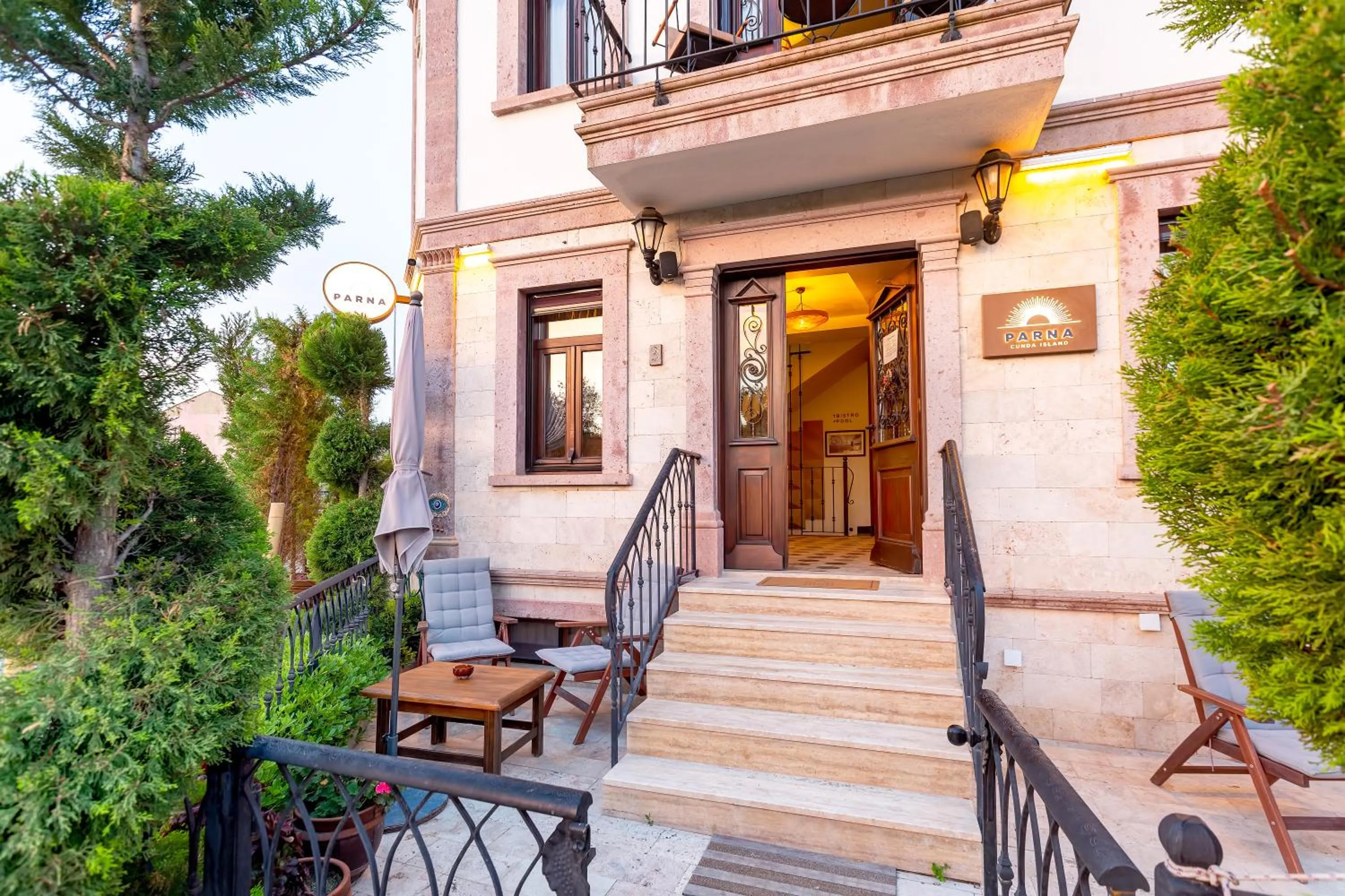 Property building in Parna Hotel