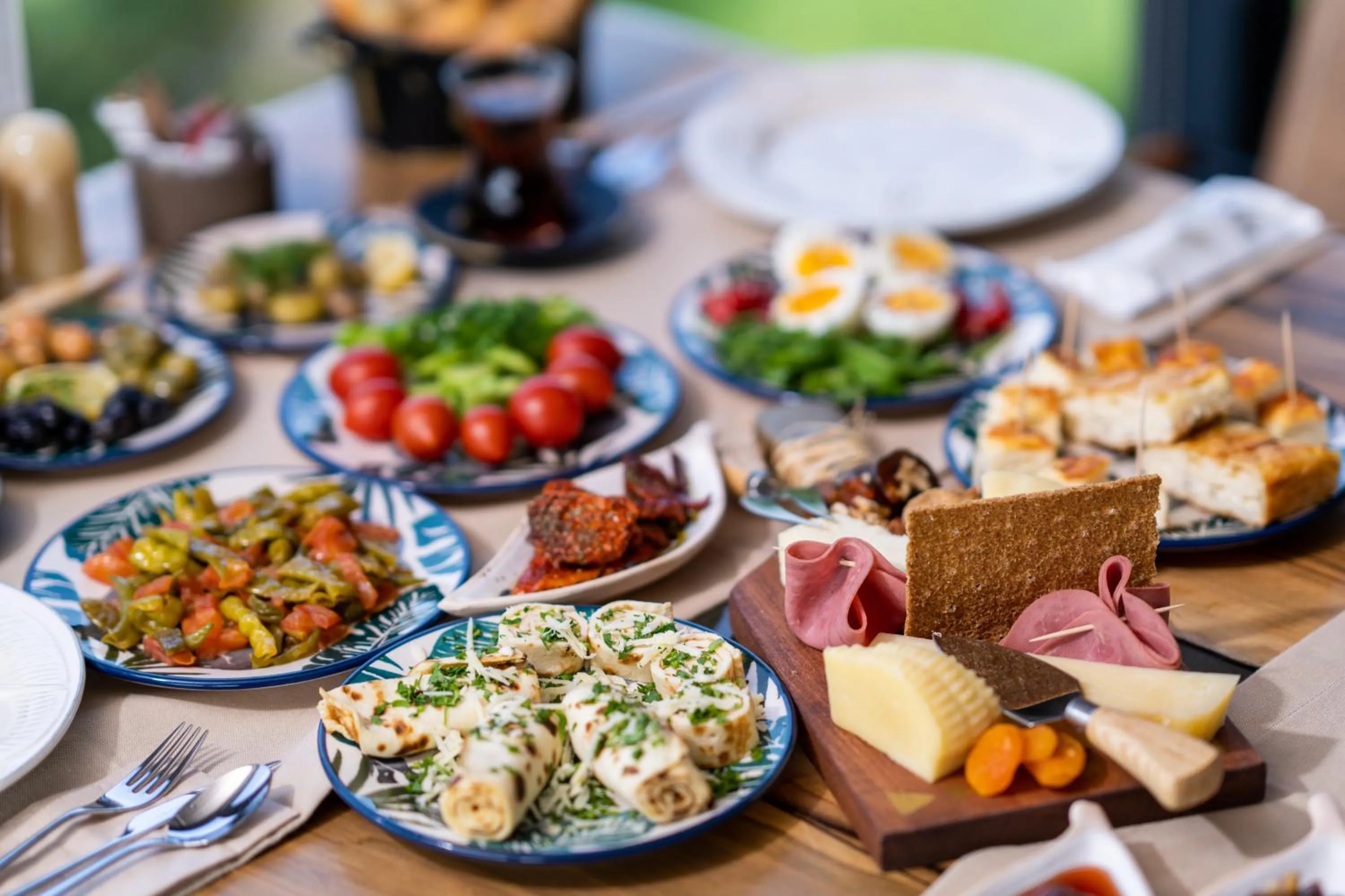 Breakfast in Parna Hotel