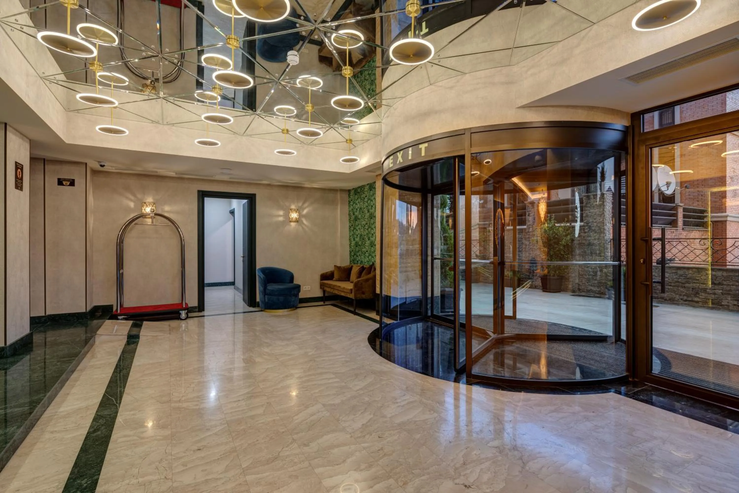 Lobby or reception in Sole Palace