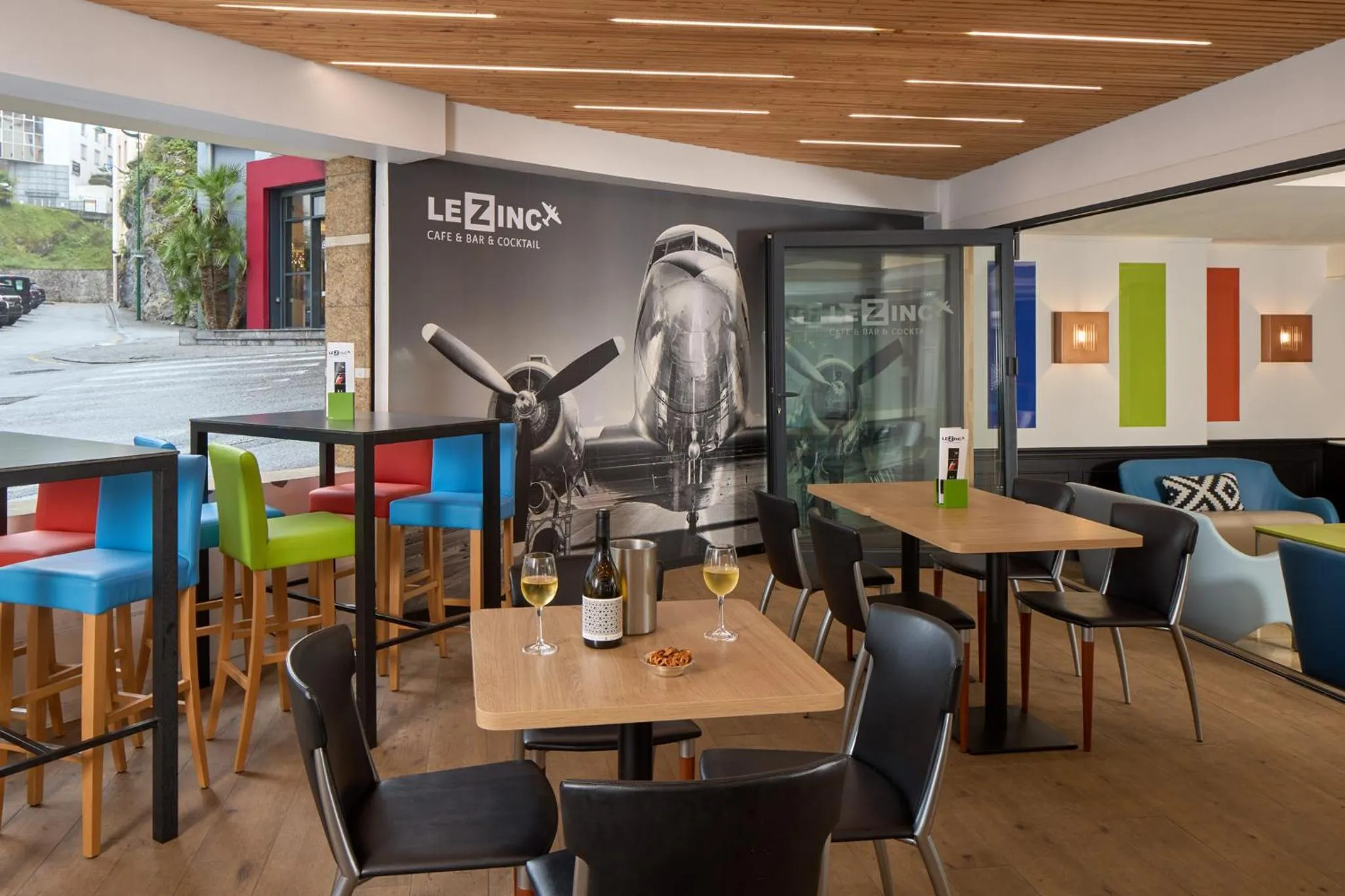 Patio in Hôtel Roissy