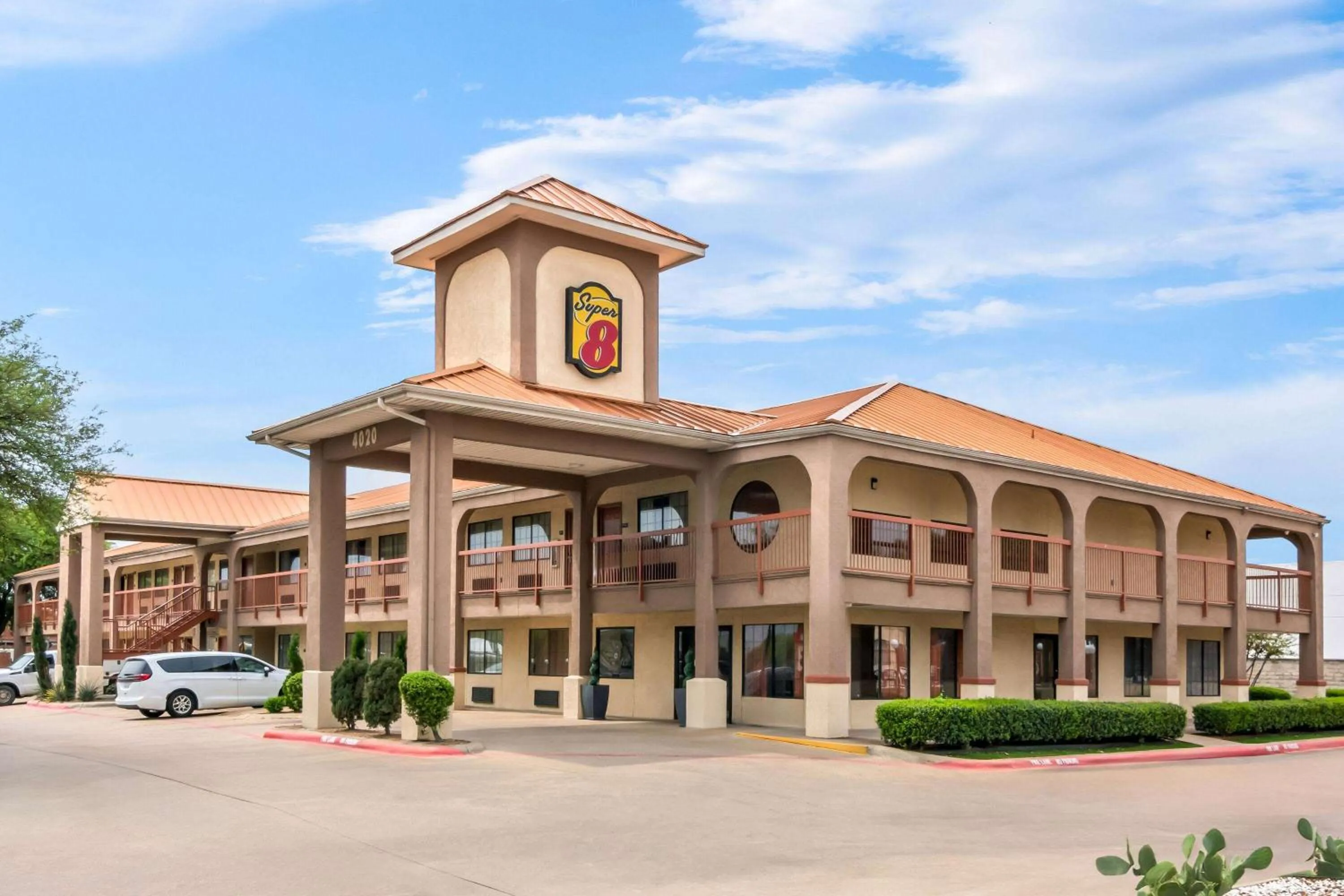 Property building in Super 8 by Wyndham Grand Prairie Southwest