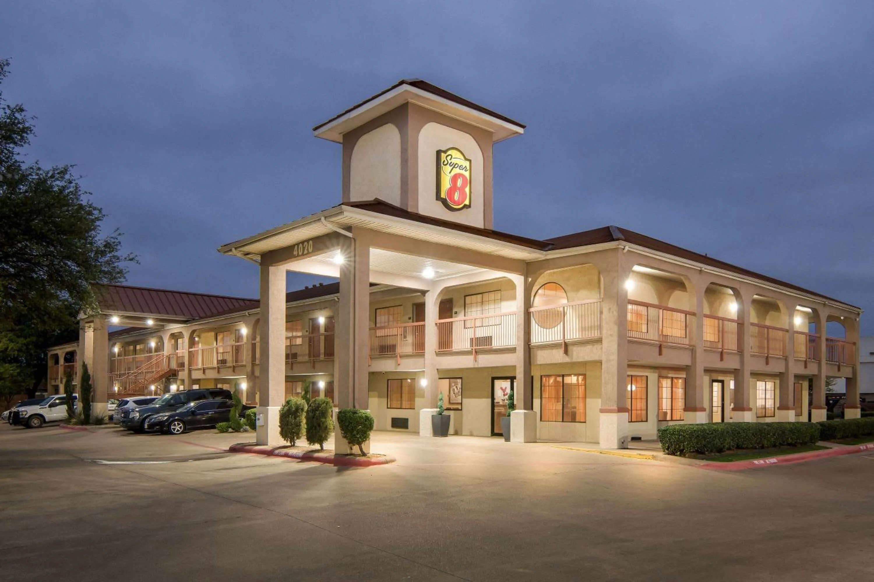 Property building in Super 8 by Wyndham Grand Prairie Southwest