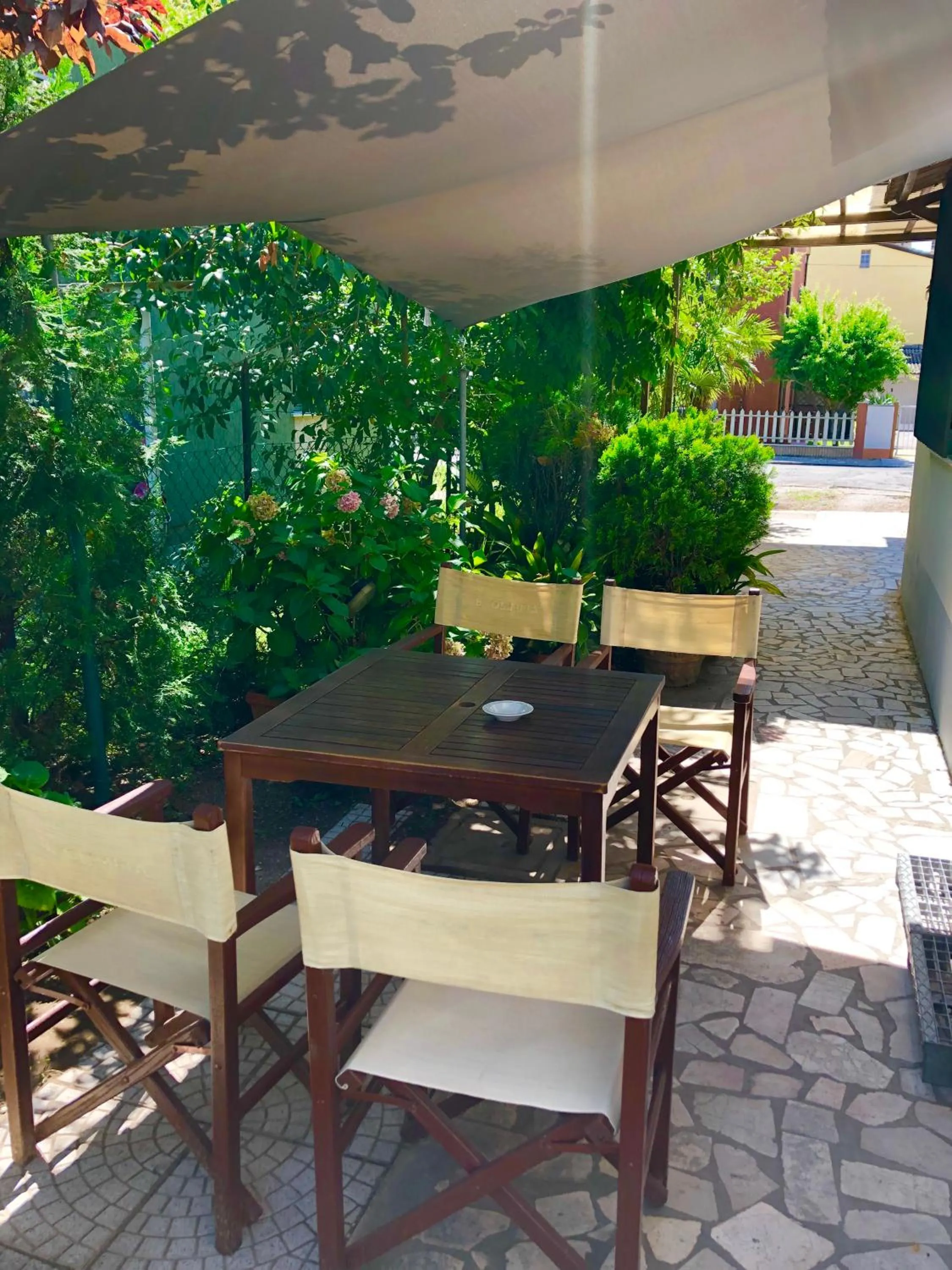 Garden view in Da Scilla