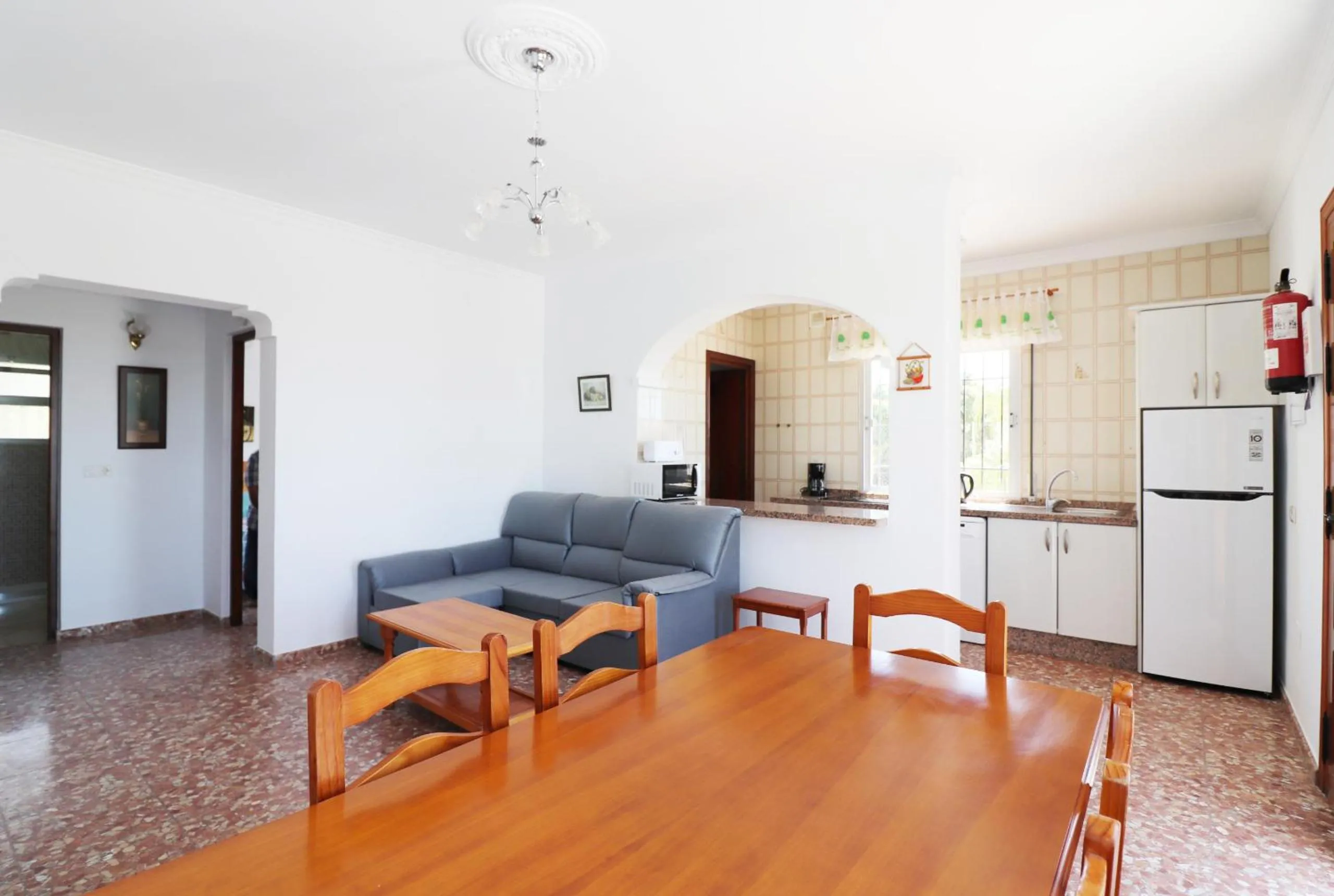 Communal lounge/ TV room in Villa el Romeral SpainSunRentals 1112