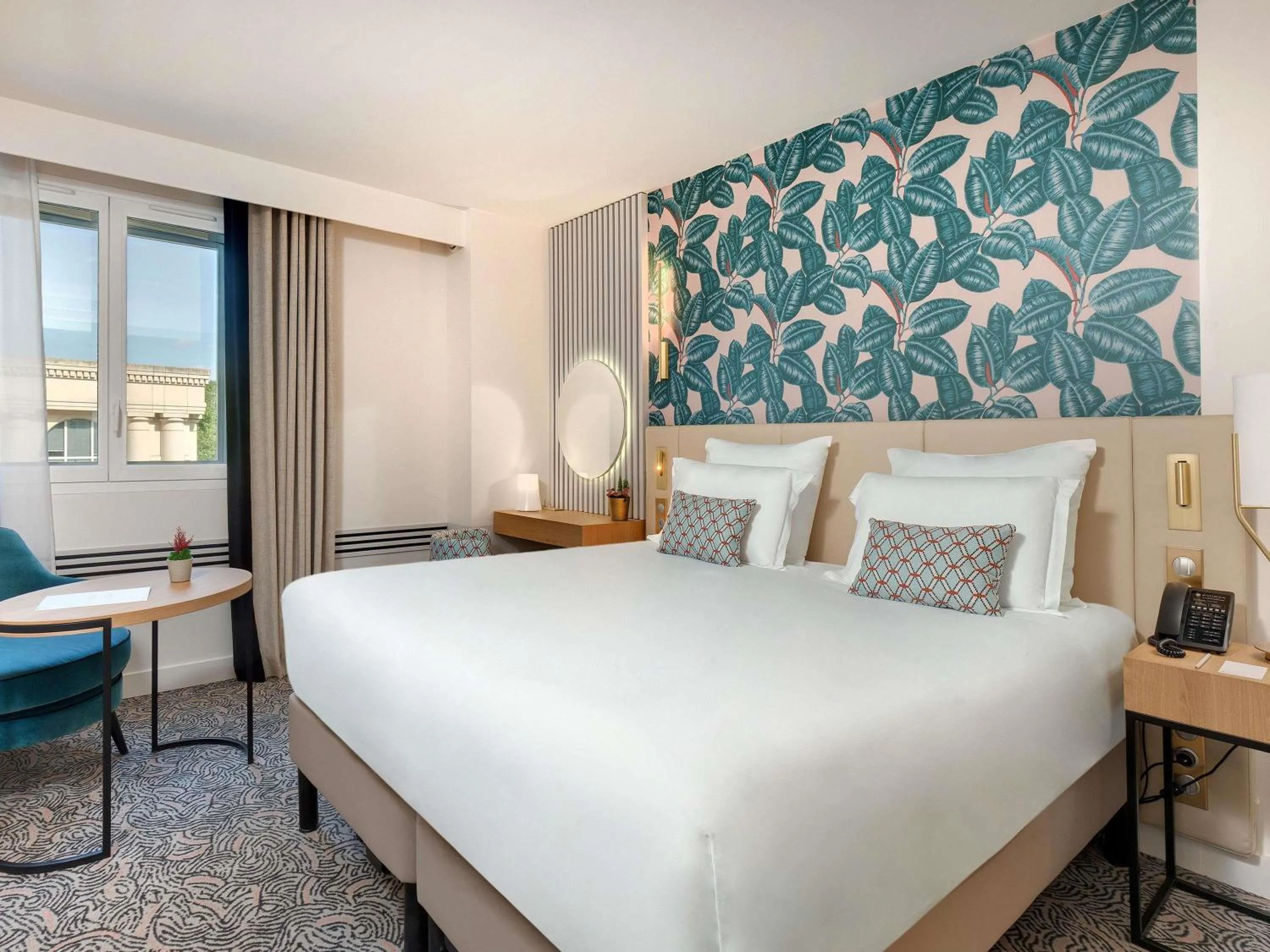 Bedroom, Bed in Pullman La Pléiade Montpellier Centre