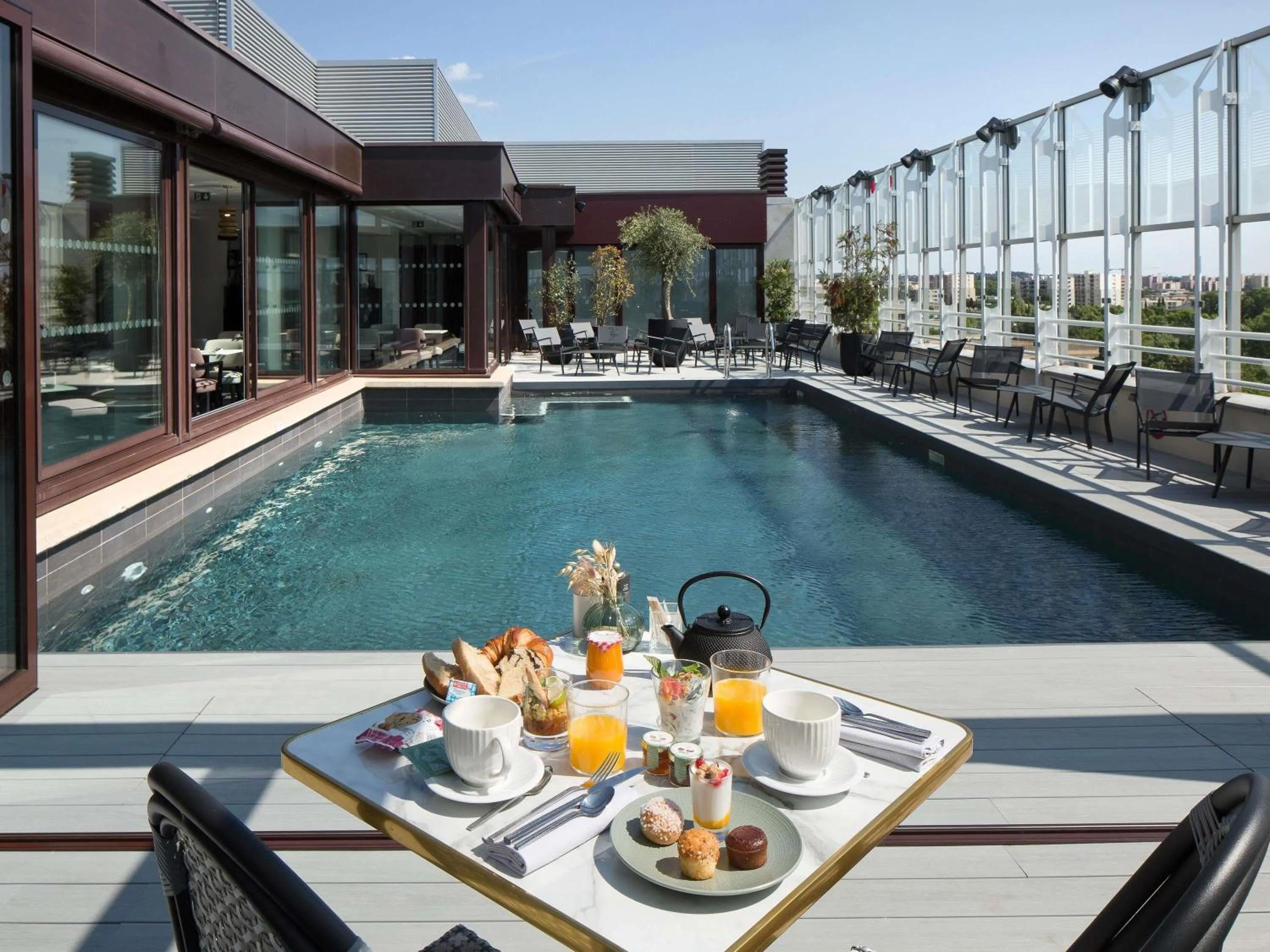 Lounge or bar in Pullman La Pléiade Montpellier Centre