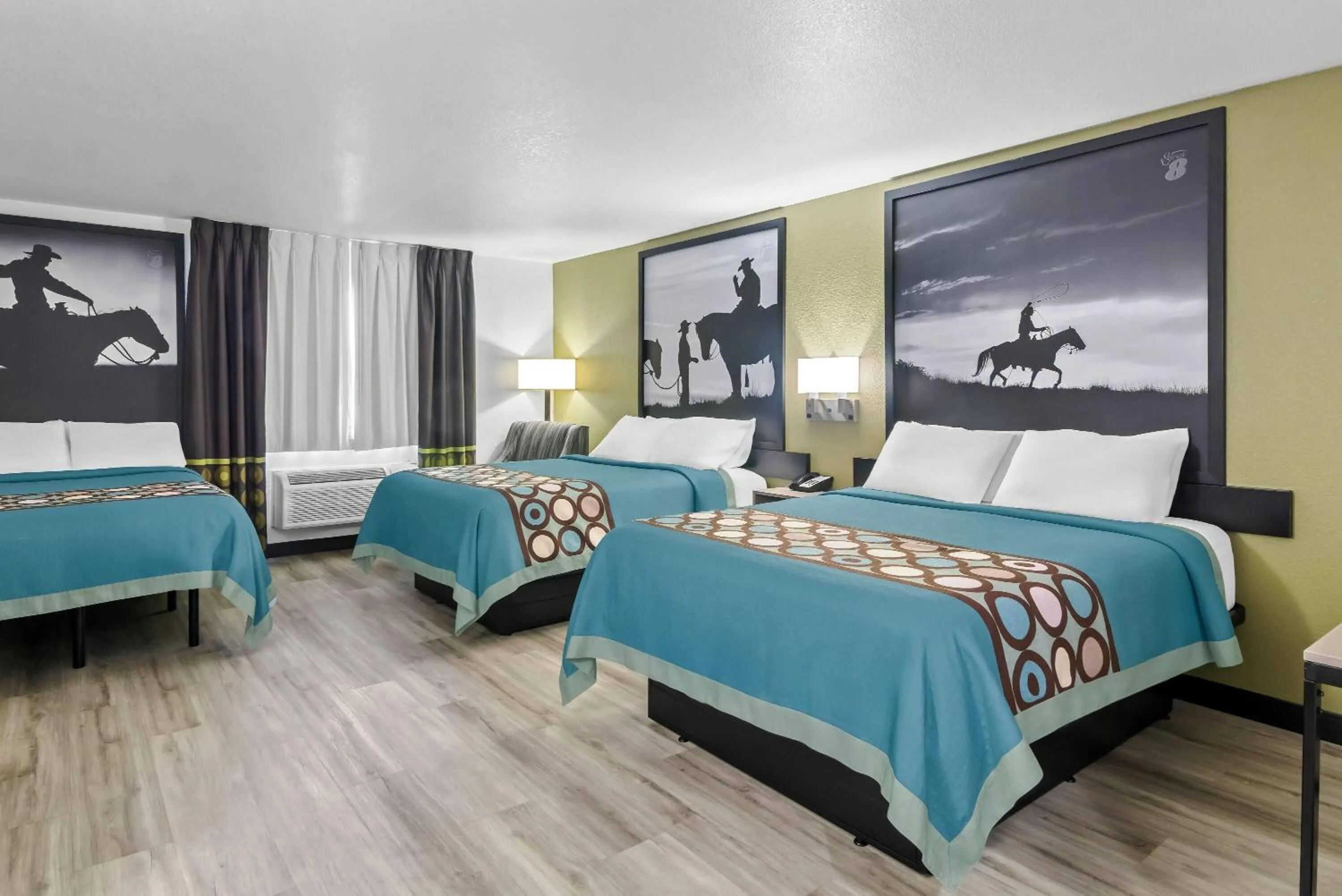 Bed in Super 8 by Wyndham Weatherford