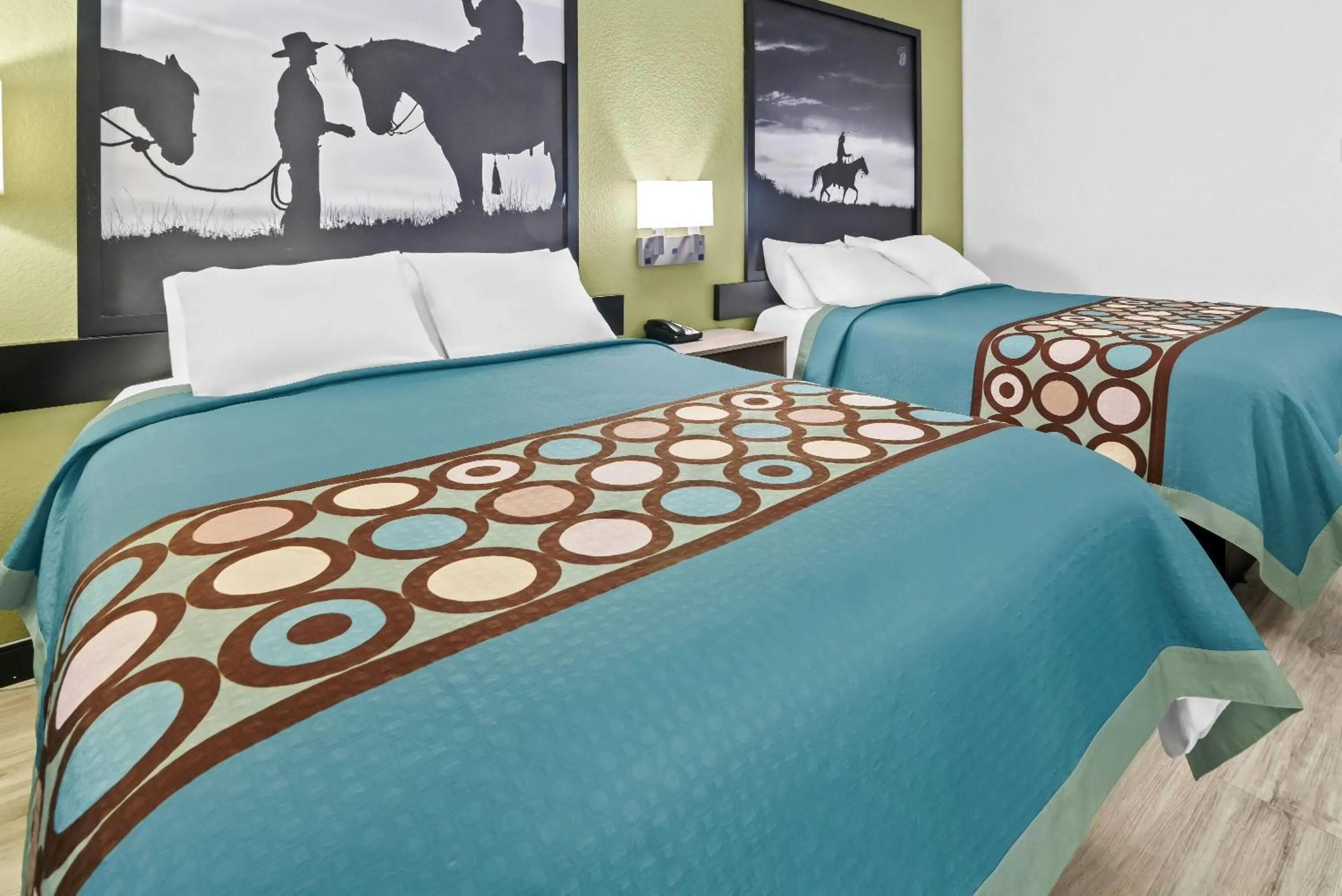 Bed in Super 8 by Wyndham Weatherford