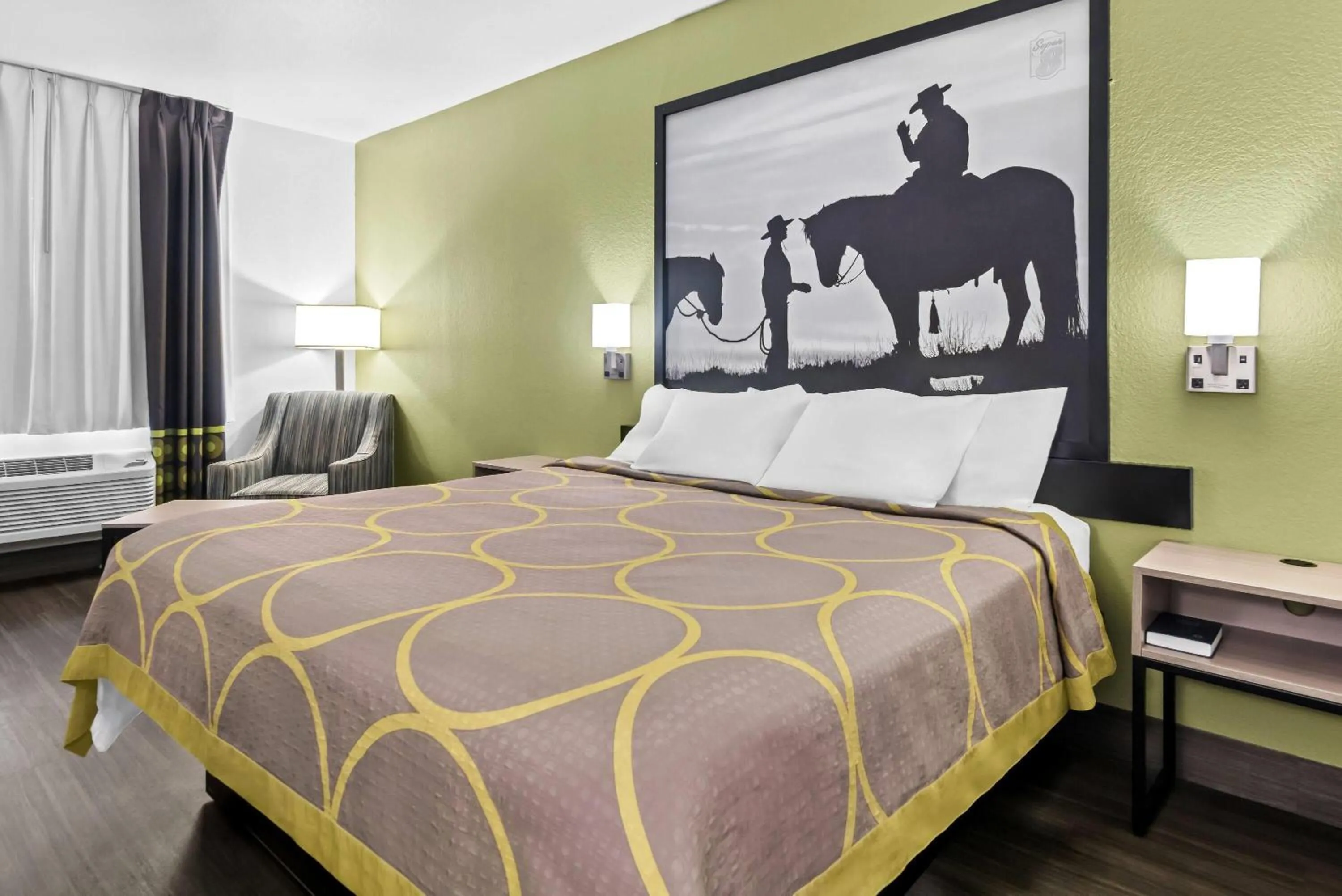 Bed in Super 8 by Wyndham Weatherford