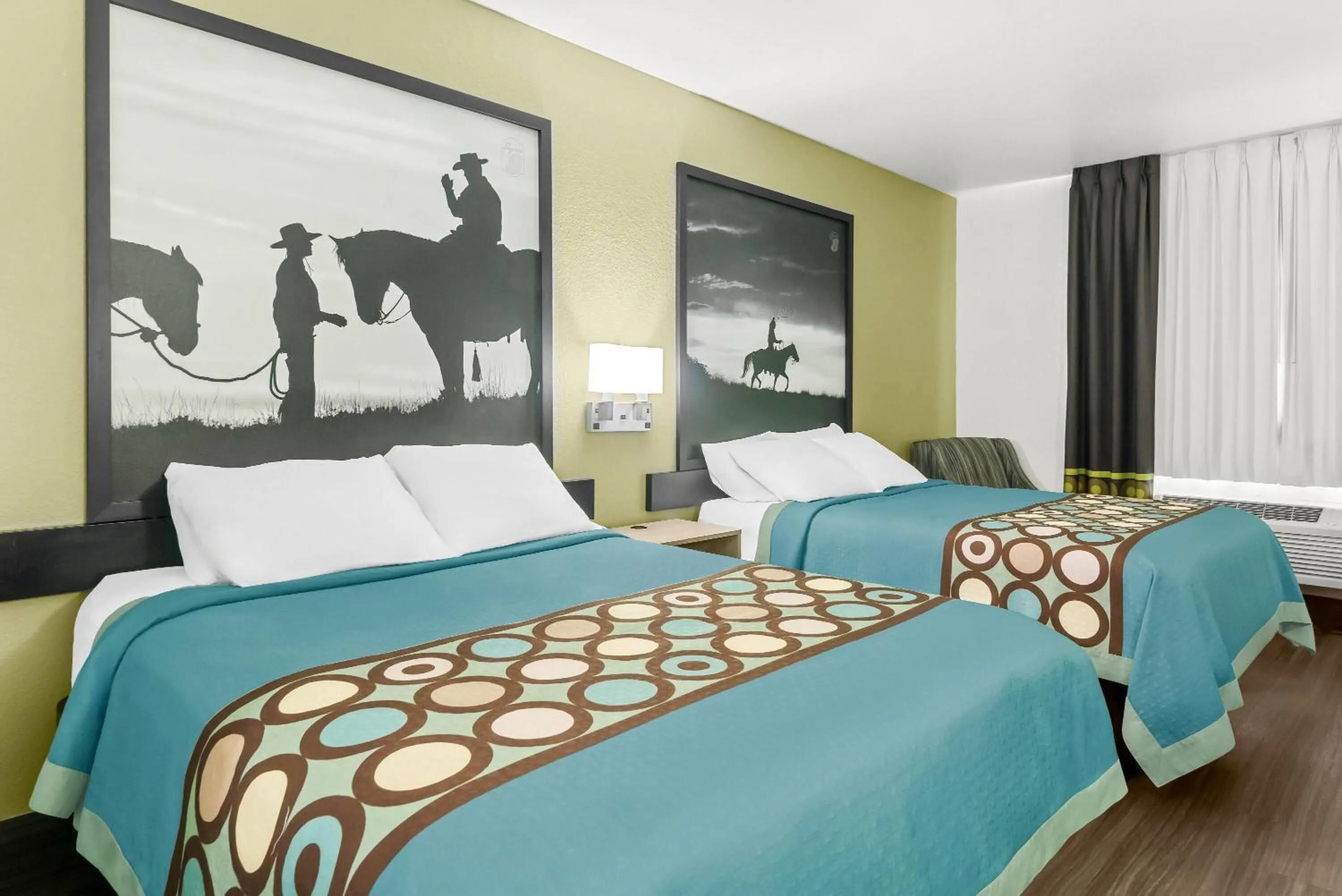 Bed in Super 8 by Wyndham Weatherford