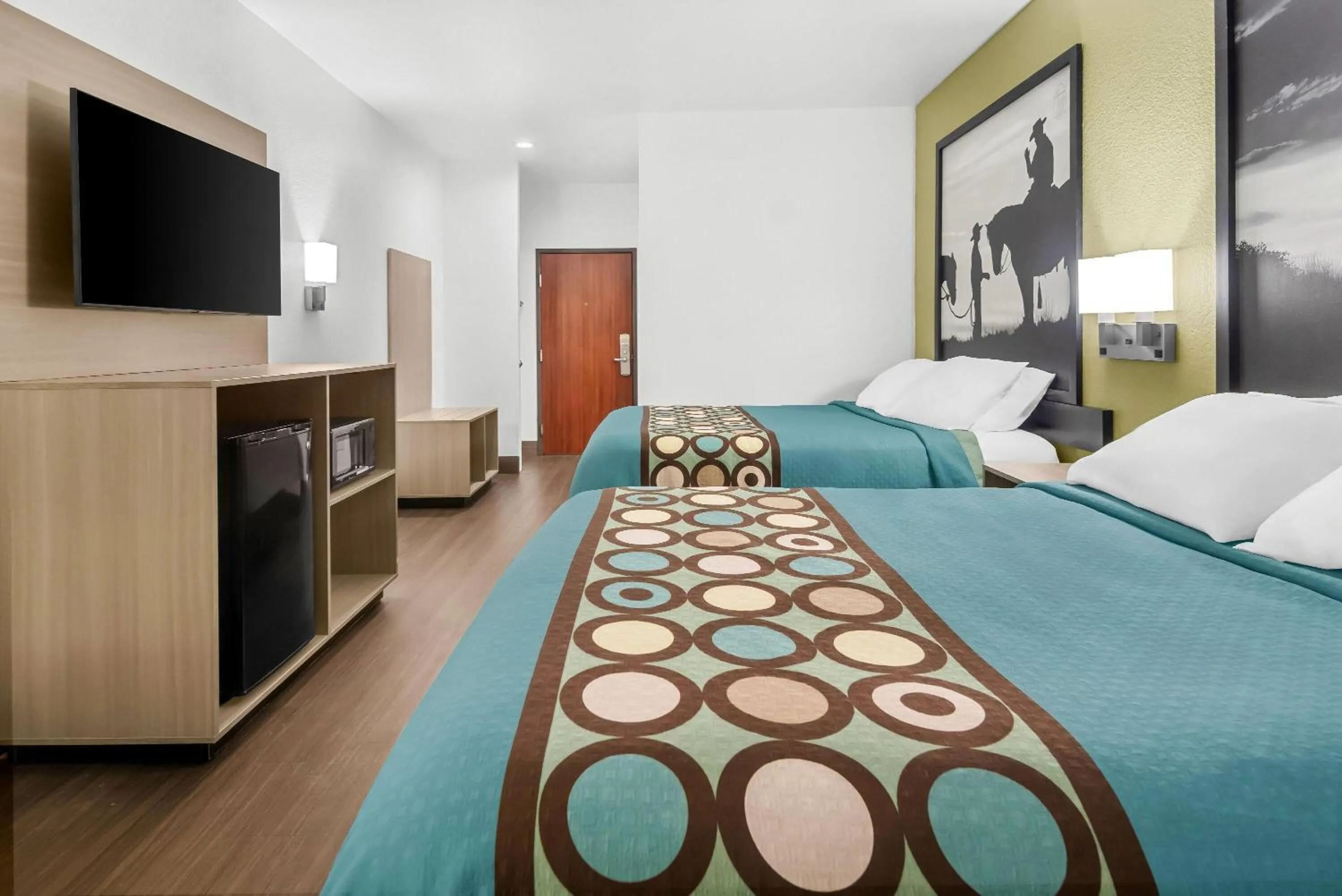 Bed in Super 8 by Wyndham Weatherford