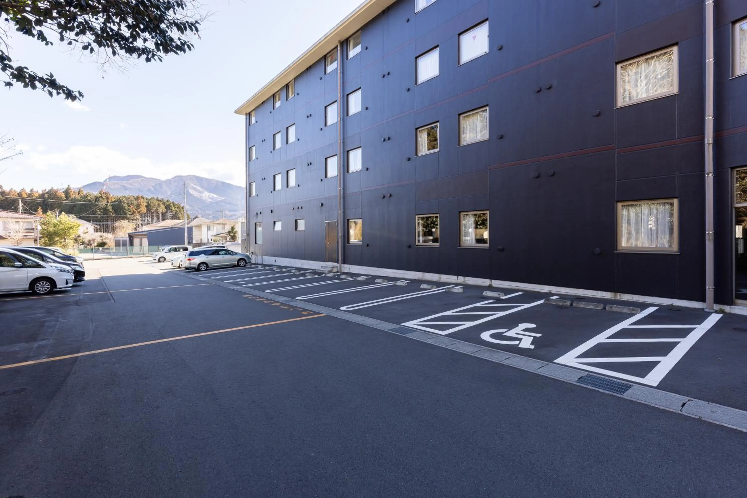 Parking in Hotel KAN-RAKU Fujisan Gotemba