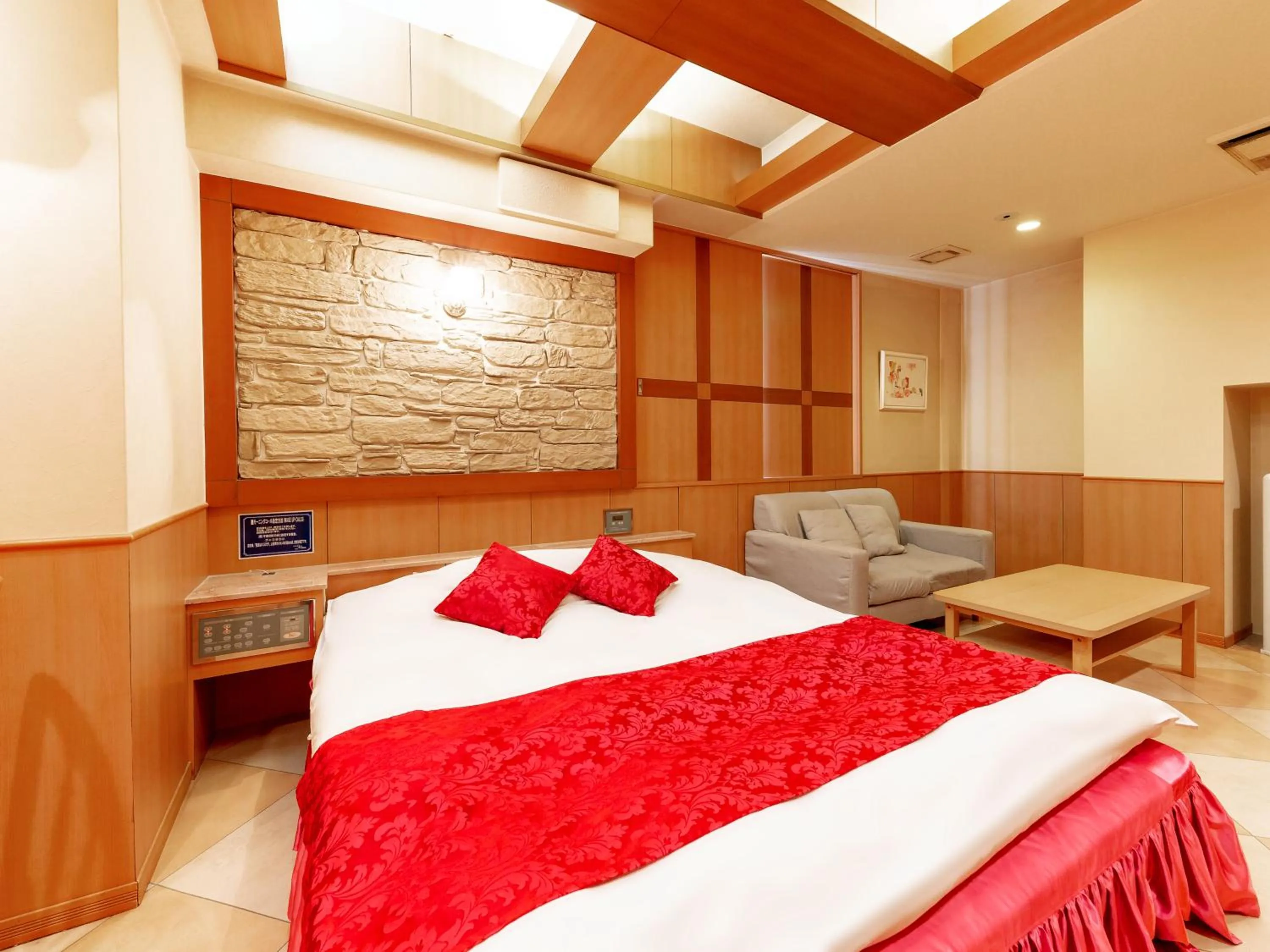 Bed in Hotel Mine (Love Hotel)