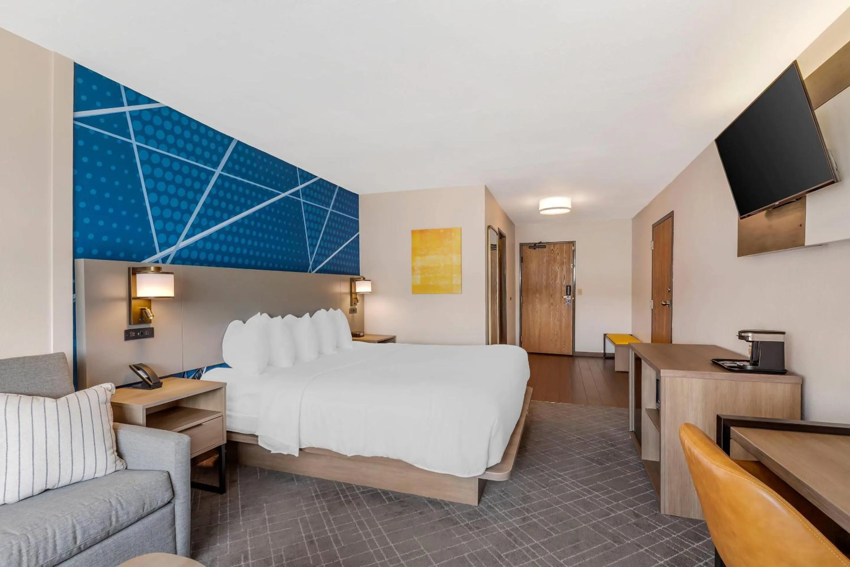 Bedroom, Bed in Comfort Inn River's Edge