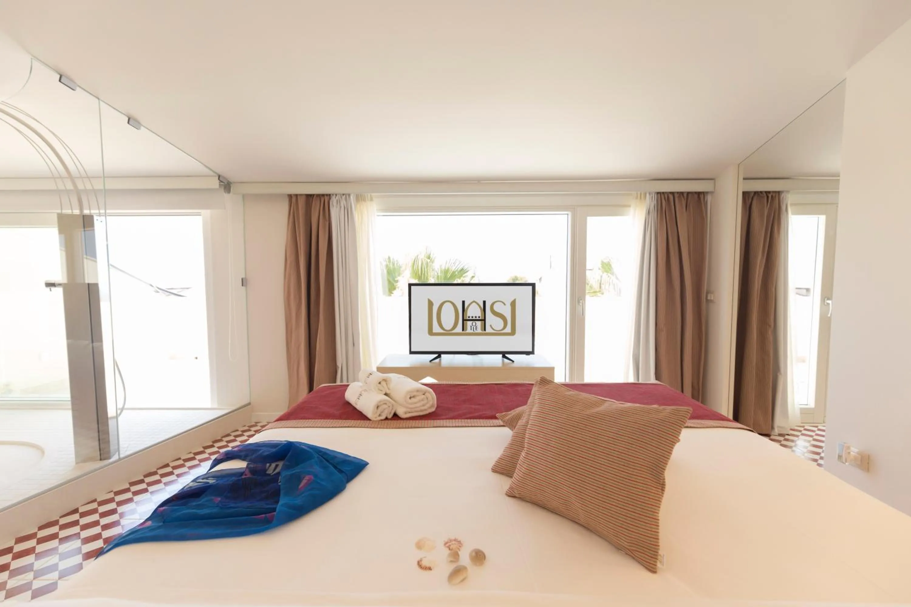 Bed in Suite Hotel L'Oasi di Riaci