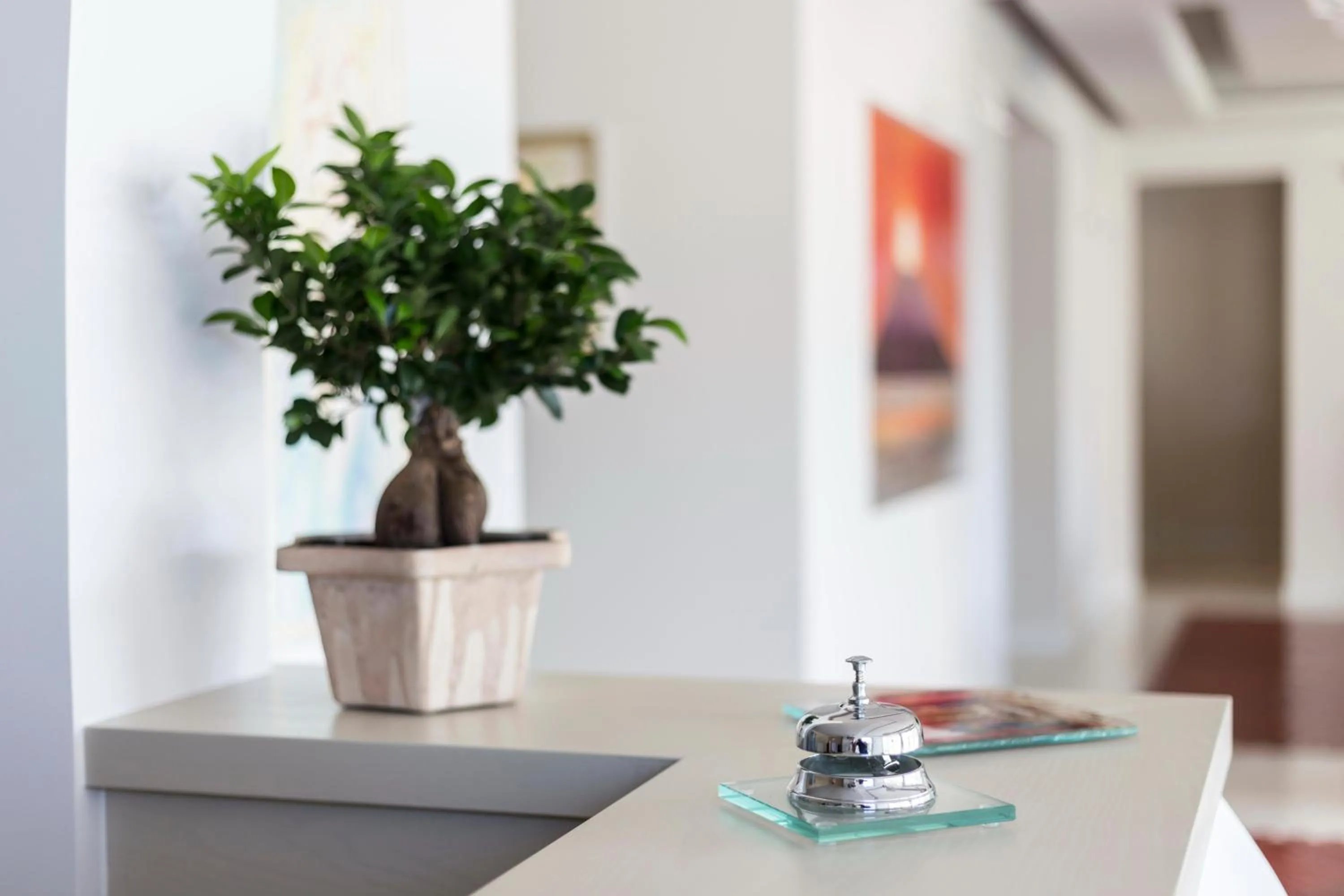 Lobby or reception in Suite Hotel L'Oasi di Riaci